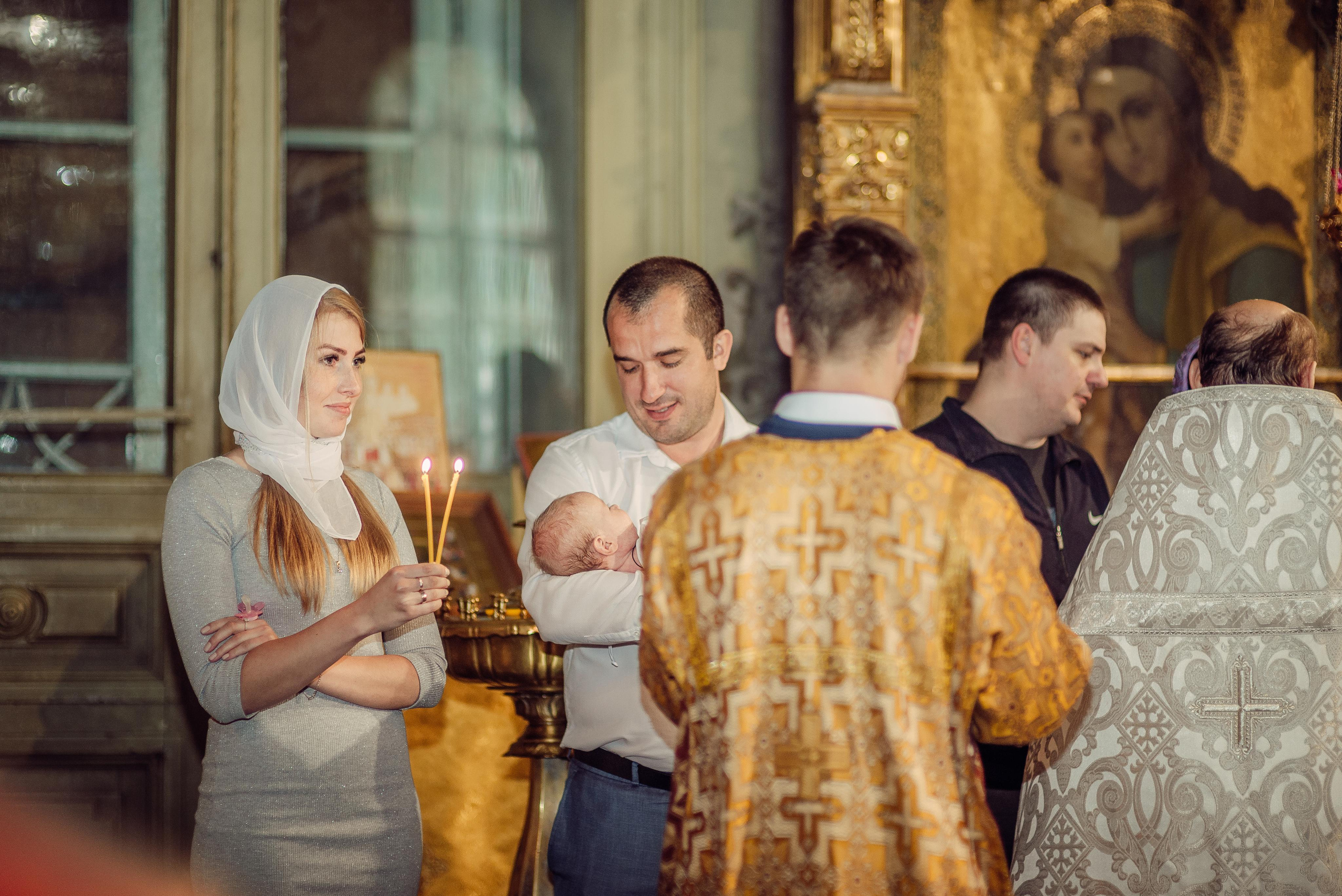 Крещение Алины. Фотограф ПИТЕР СПБ Надежда Баранова