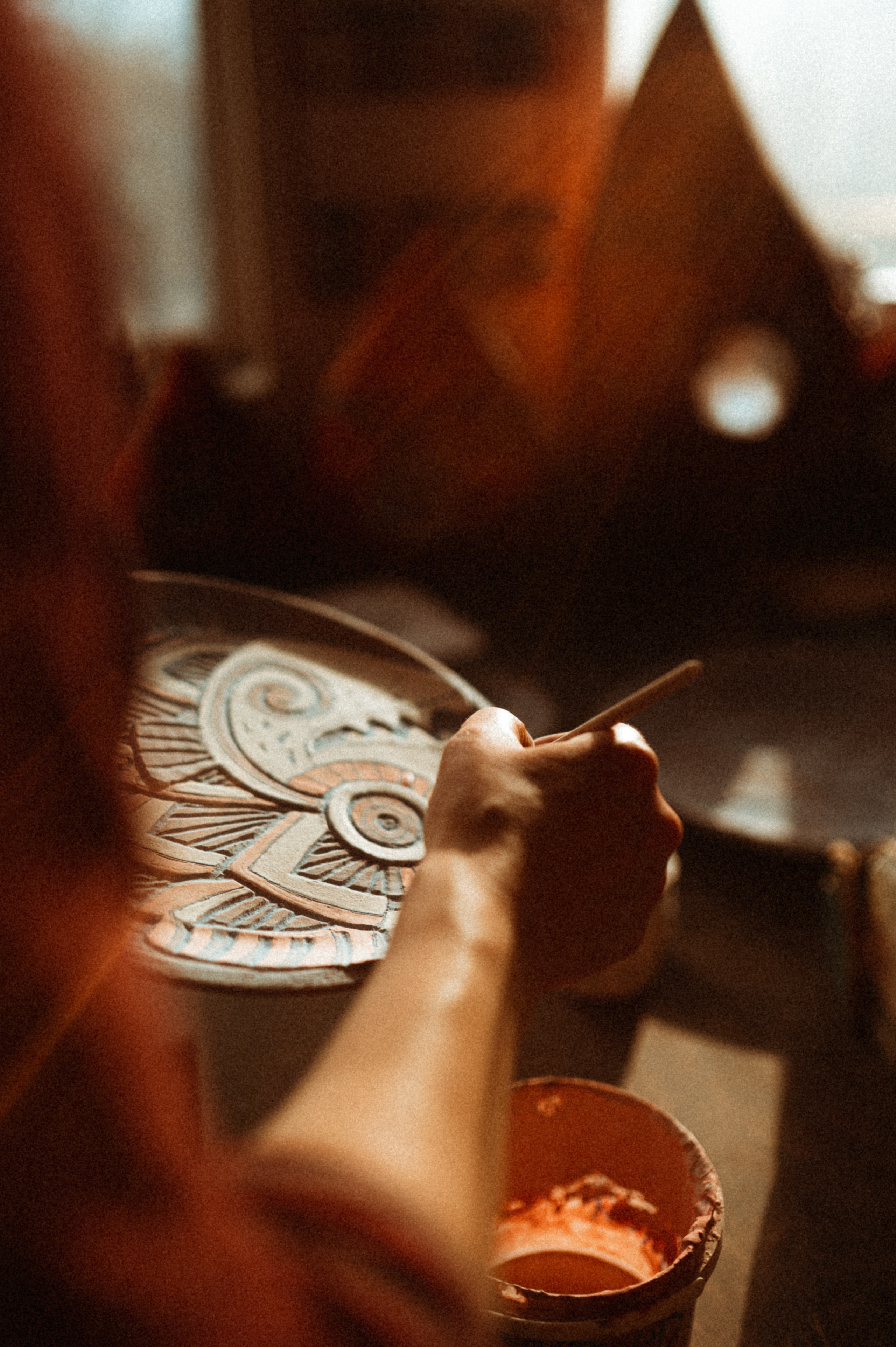 Аня художник-керамист. Фотограф ПИТЕР СПБ Надежда Баранова