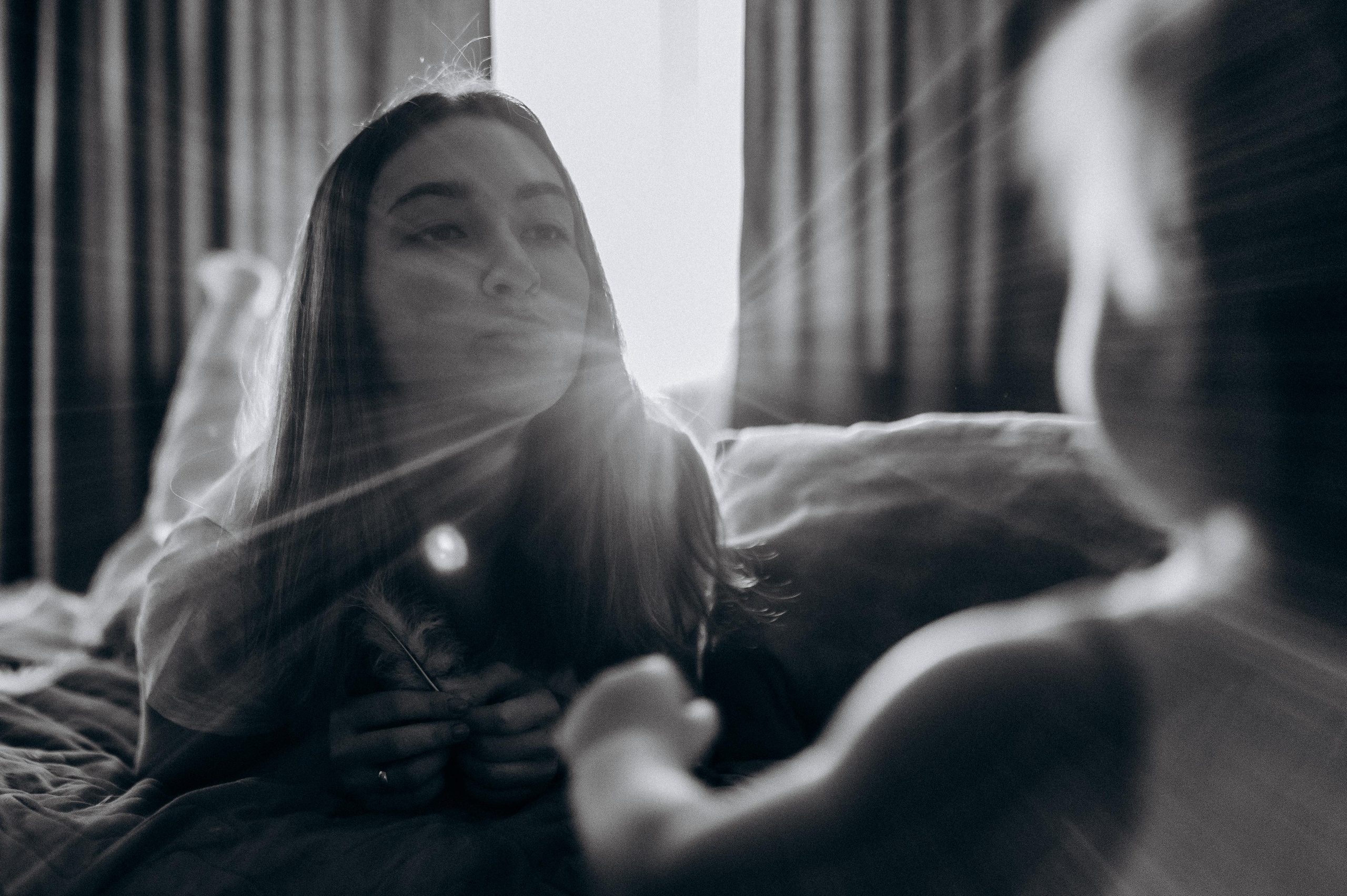 Домашняя фотосессия мама+дочь. Фотограф ПИТЕР СПБ Надежда Баранова