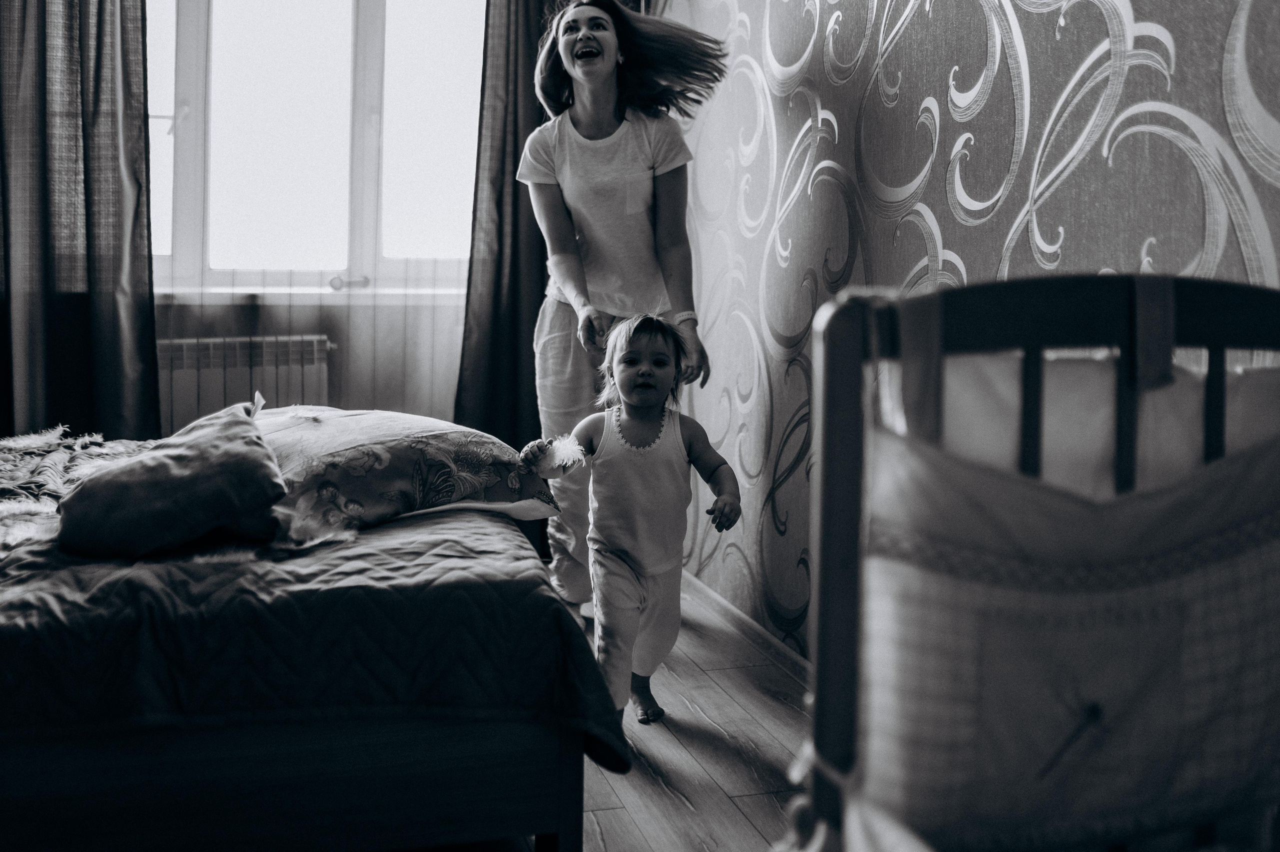 Домашняя фотосессия мама+дочь. Фотограф ПИТЕР СПБ Надежда Баранова