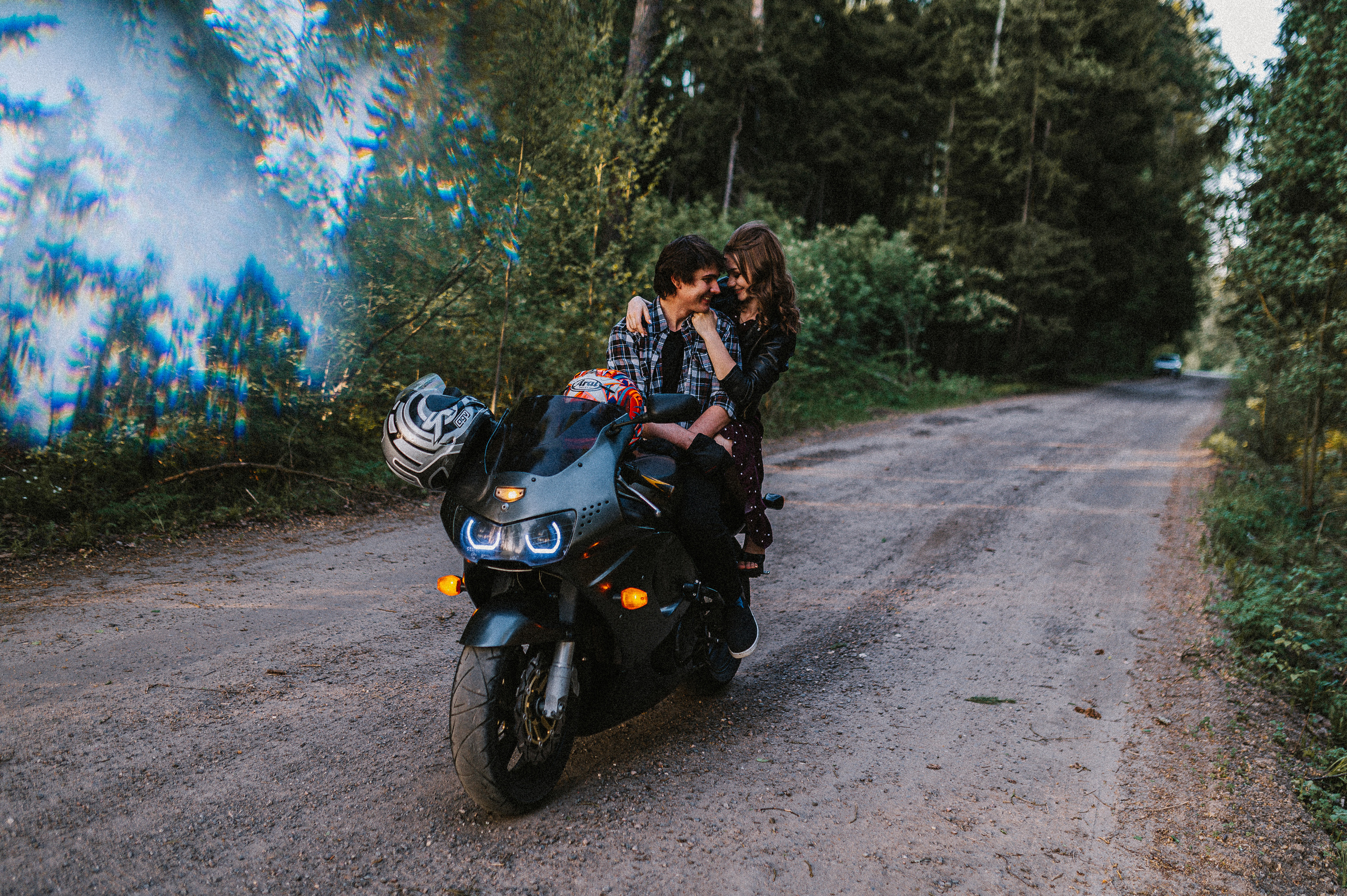 Лав стори на мотоцикле. Фотограф ПИТЕР СПБ Надежда Баранова