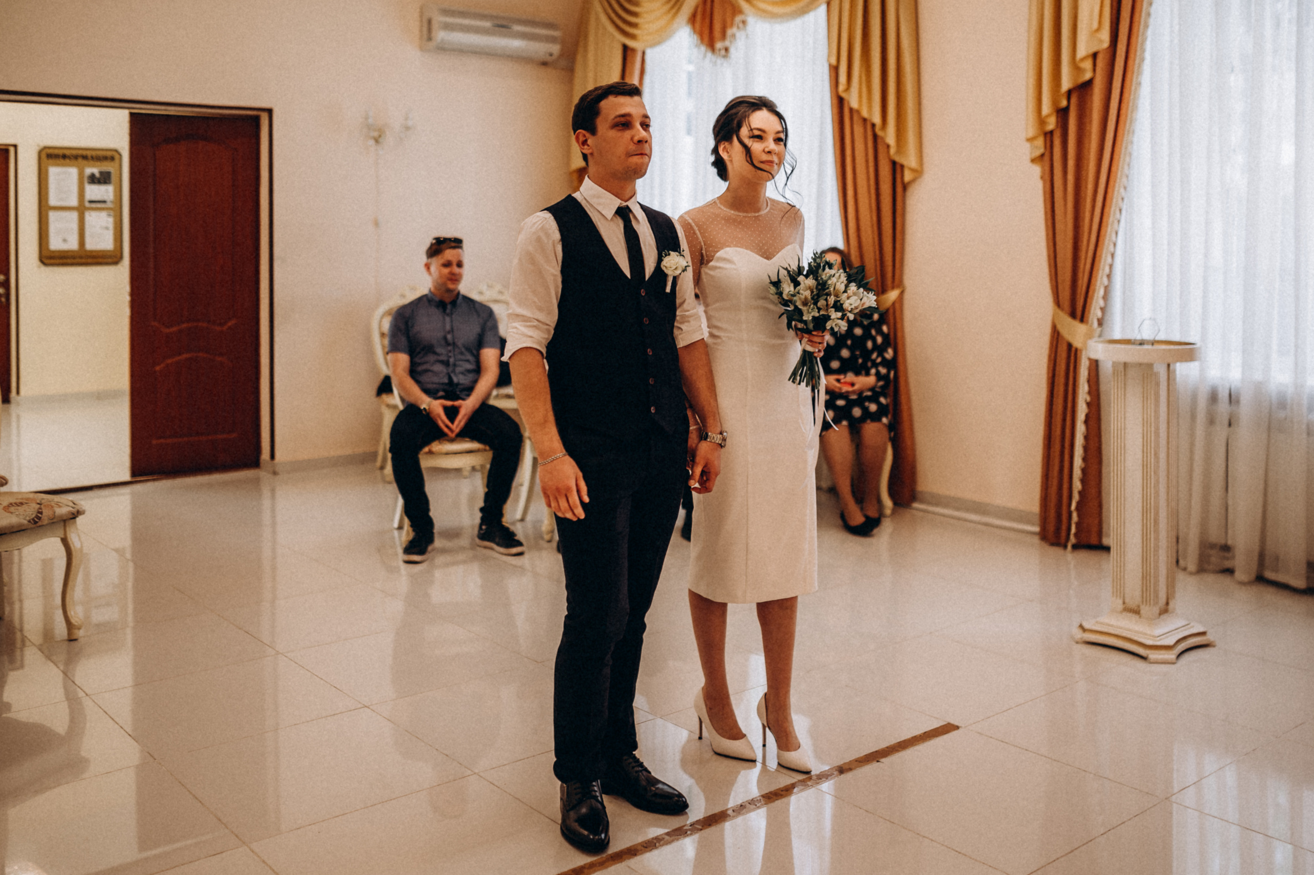 Свадьба Анастасия Сергей камерная (загс+прогулка). Фотограф ПИТЕР СПБ Надежда Баранова