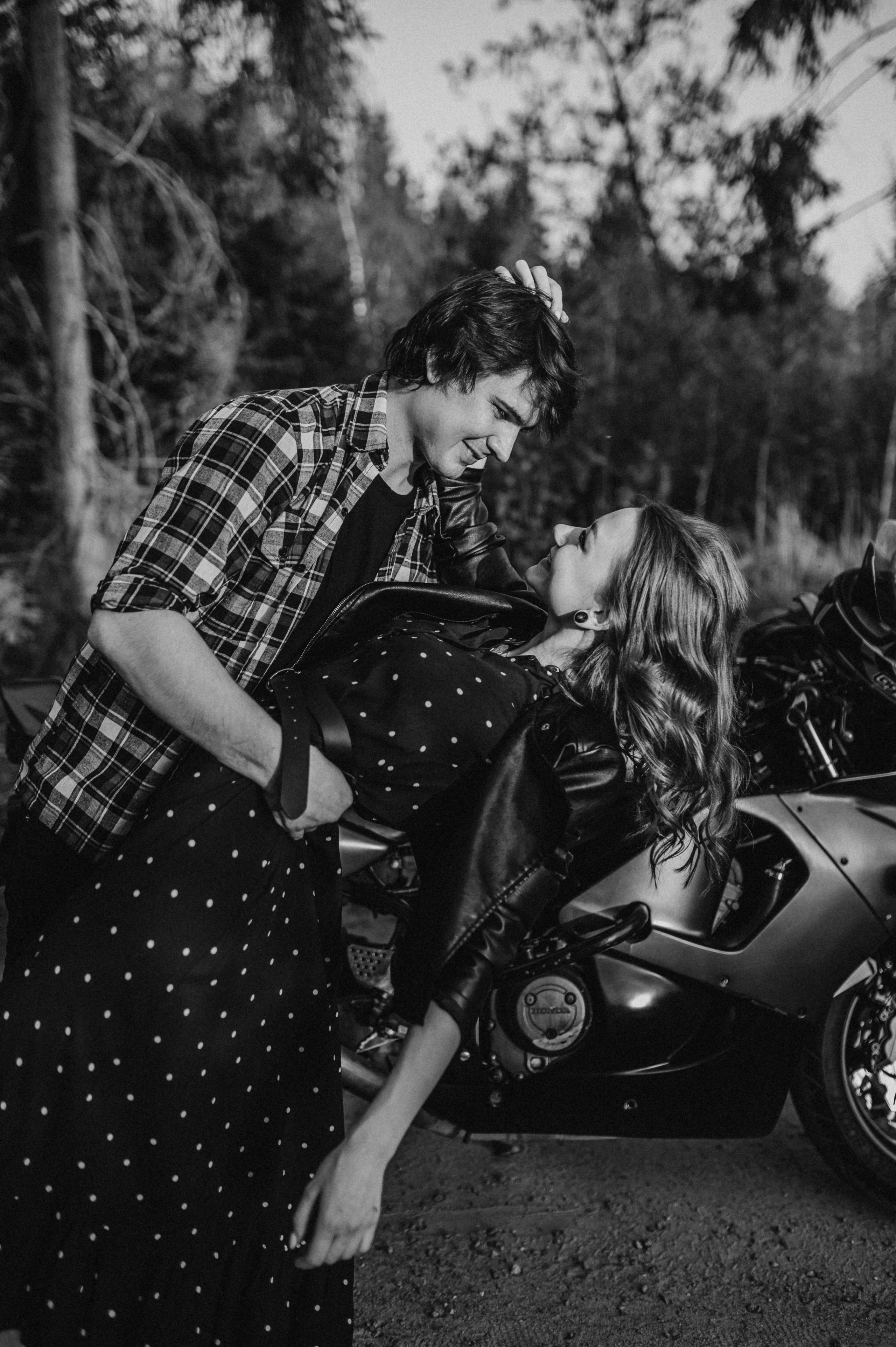 Лав стори на мотоцикле. Фотограф ПИТЕР СПБ Надежда Баранова