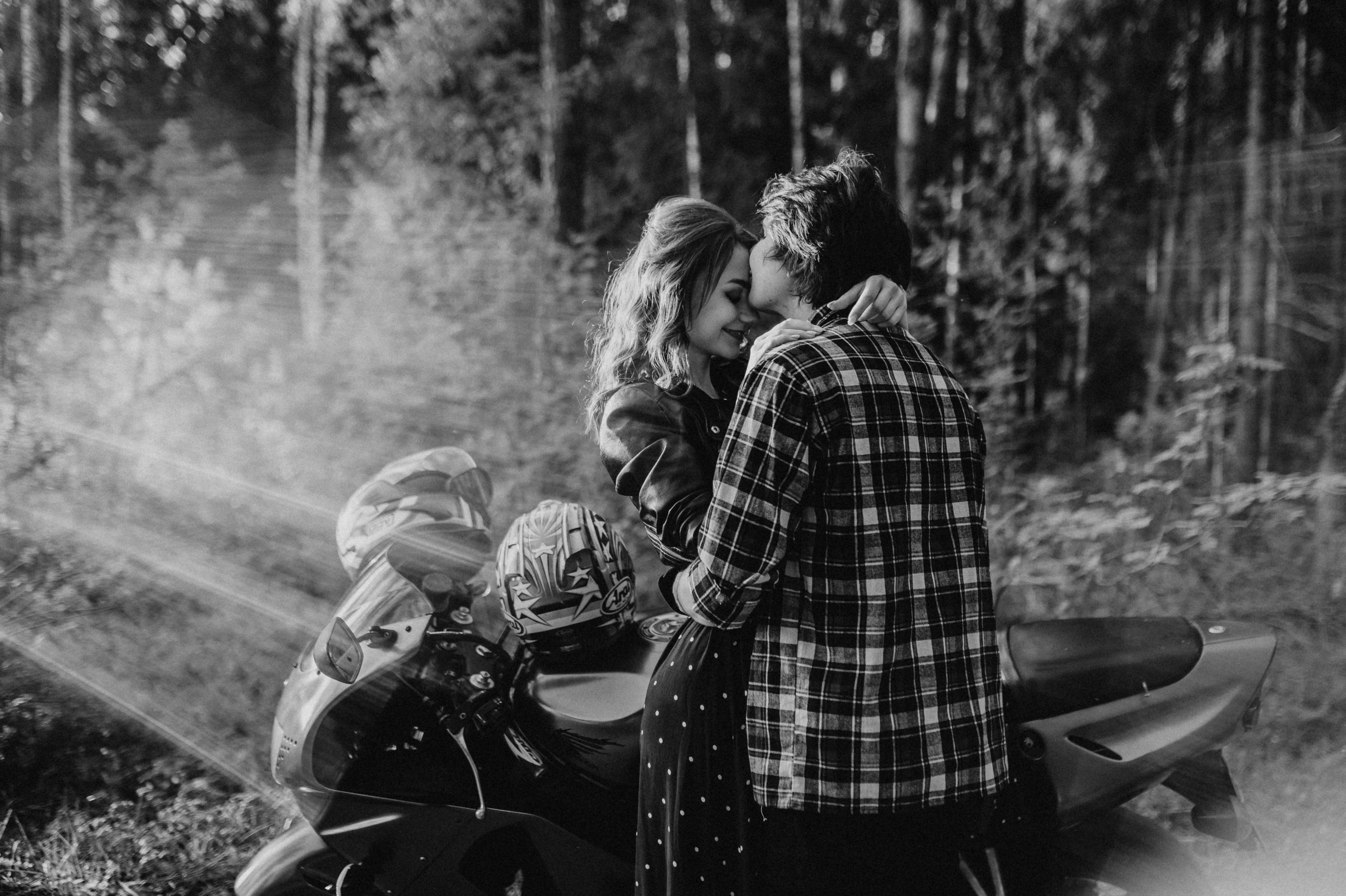 Лав стори на мотоцикле. Фотограф ПИТЕР СПБ Надежда Баранова