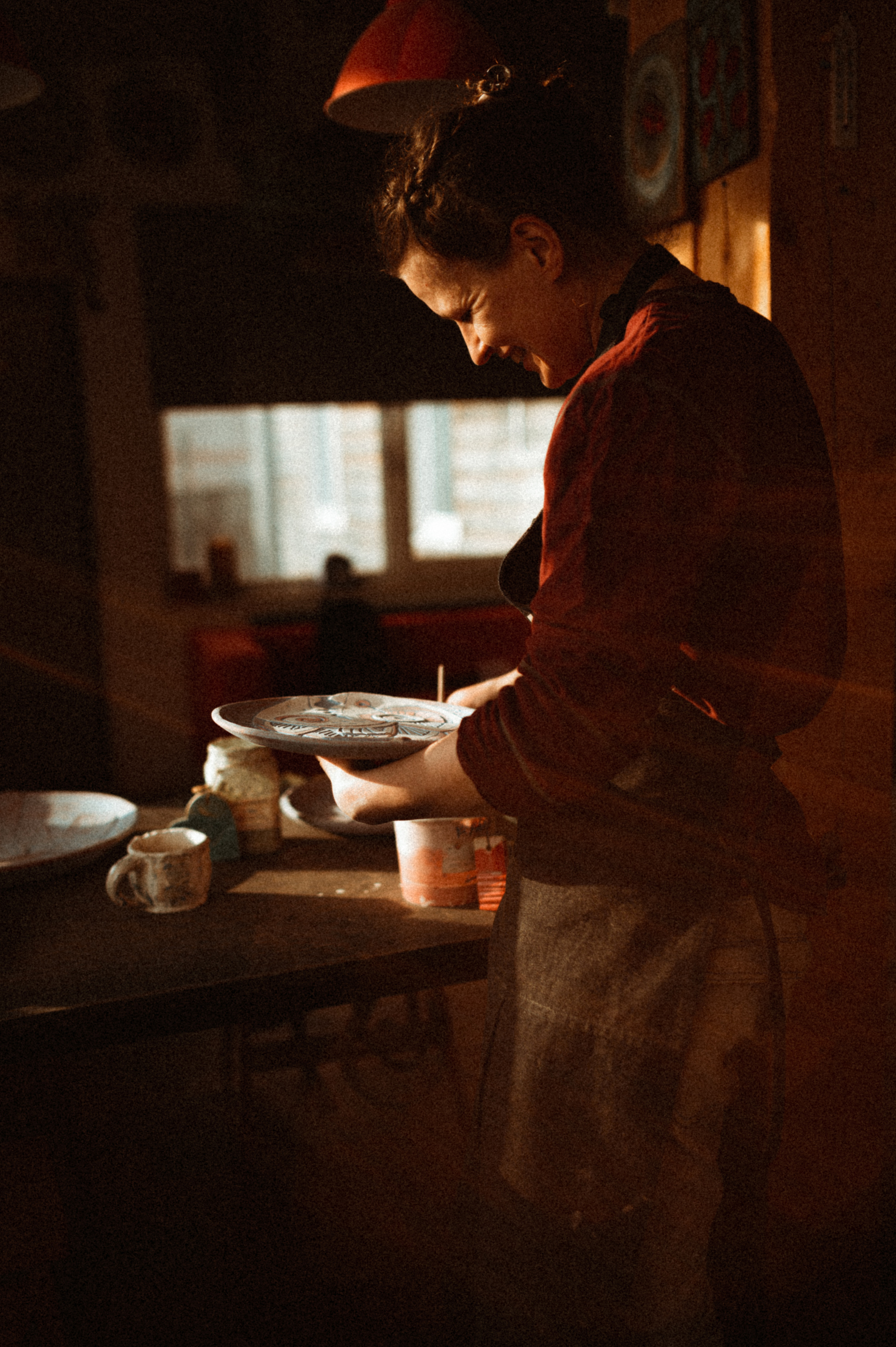 Аня художник-керамист. Фотограф ПИТЕР СПБ Надежда Баранова