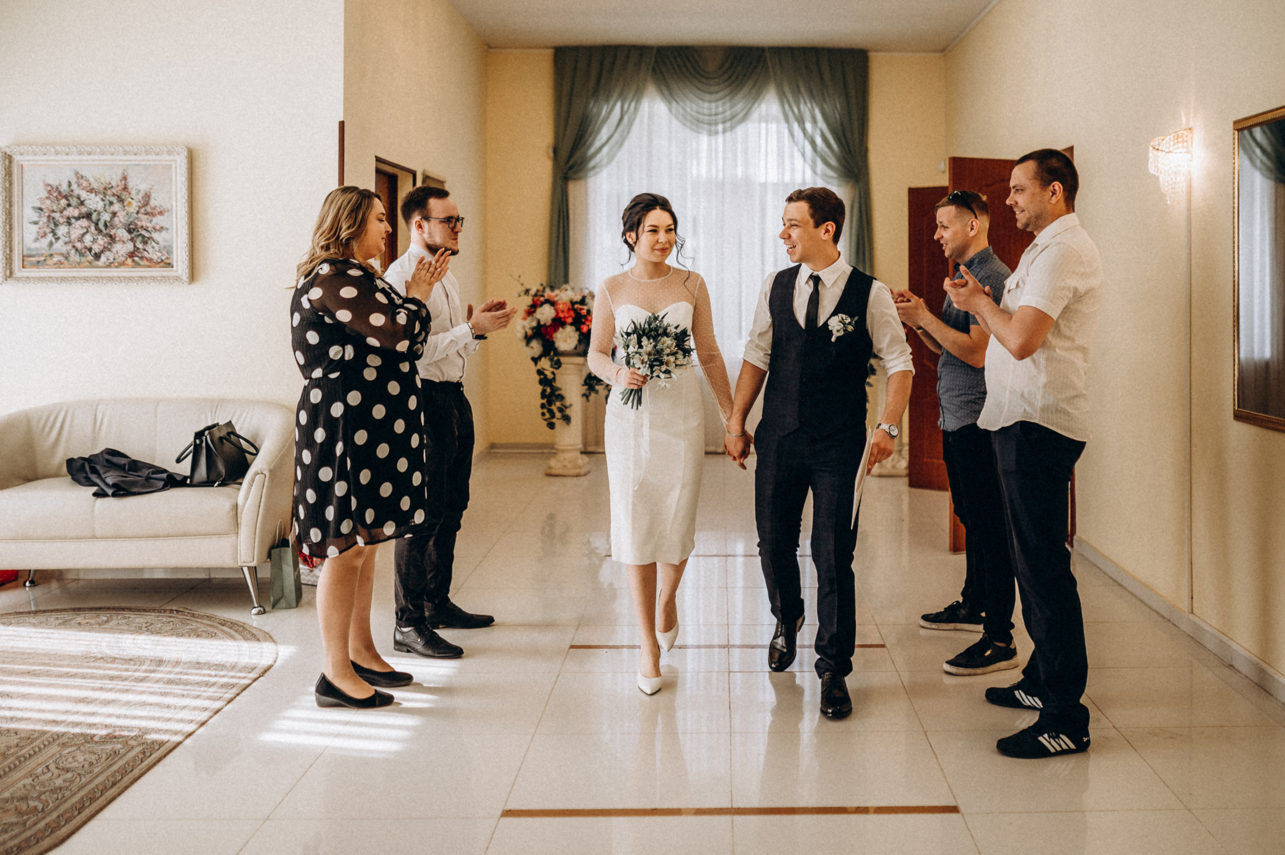 Свадьба Анастасия Сергей камерная (загс+прогулка). Фотограф ПИТЕР СПБ Надежда Баранова