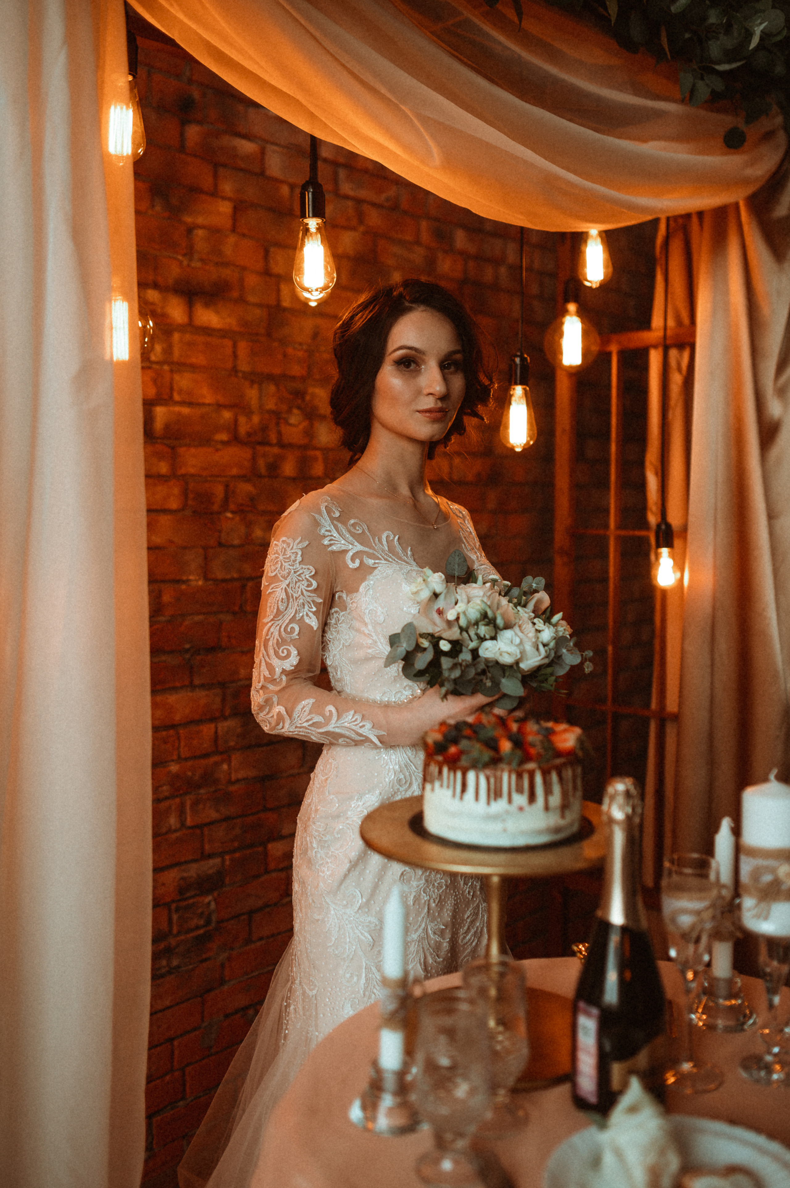 Свадебная фотосессия в студии. Фотограф ПИТЕР СПБ Надежда Баранова