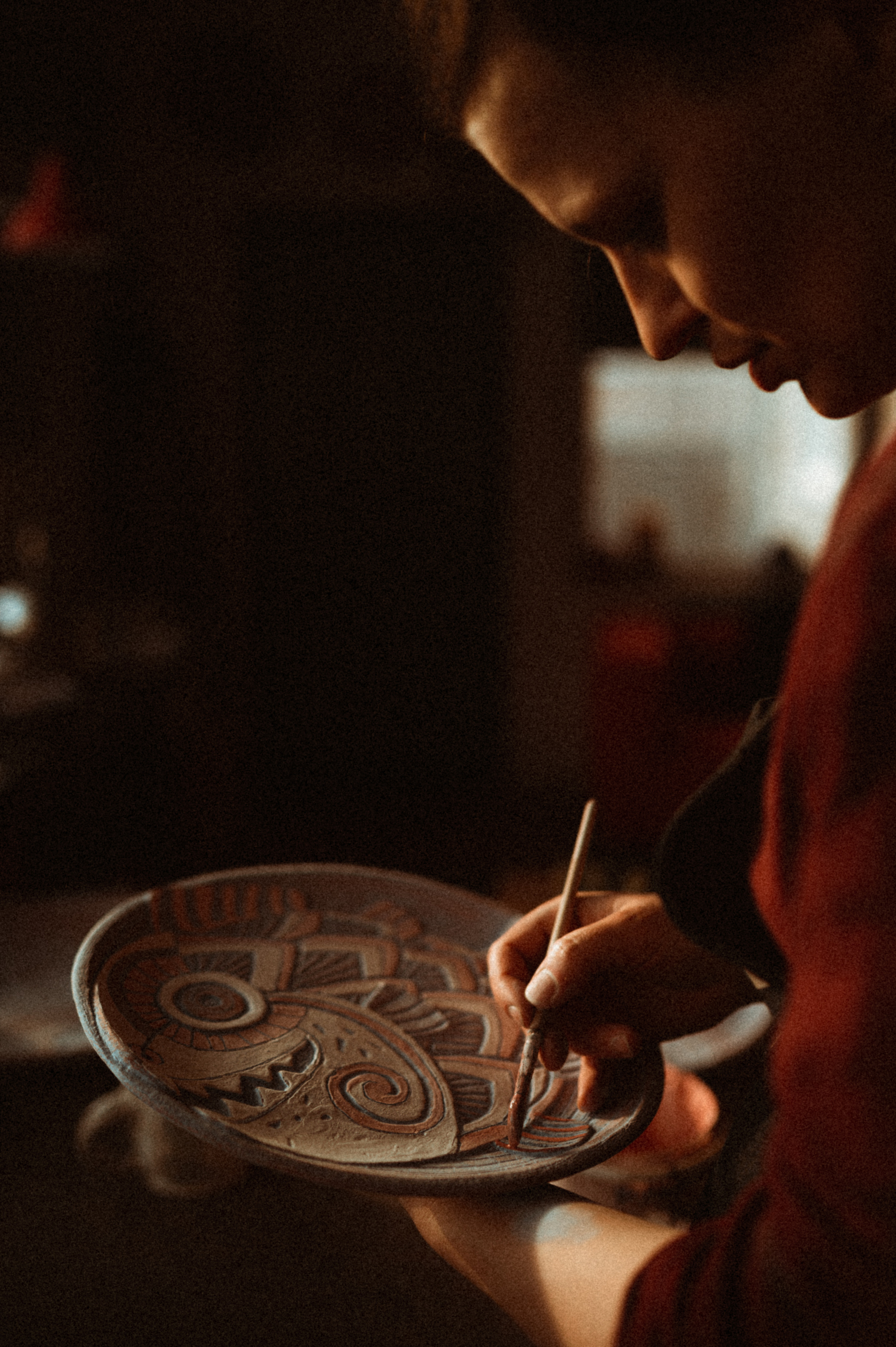 Аня художник-керамист. Фотограф ПИТЕР СПБ Надежда Баранова