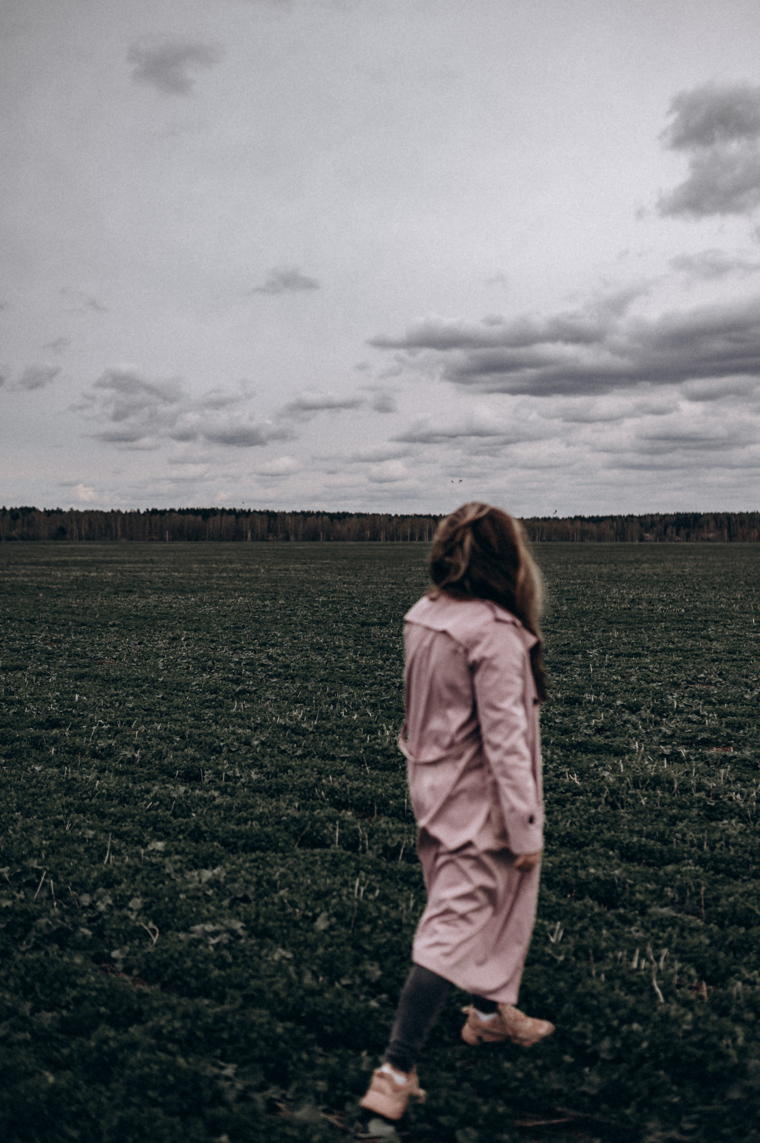 Индивидуальная фотосессия в поле Аня. Фотограф ПИТЕР СПБ Надежда Баранова