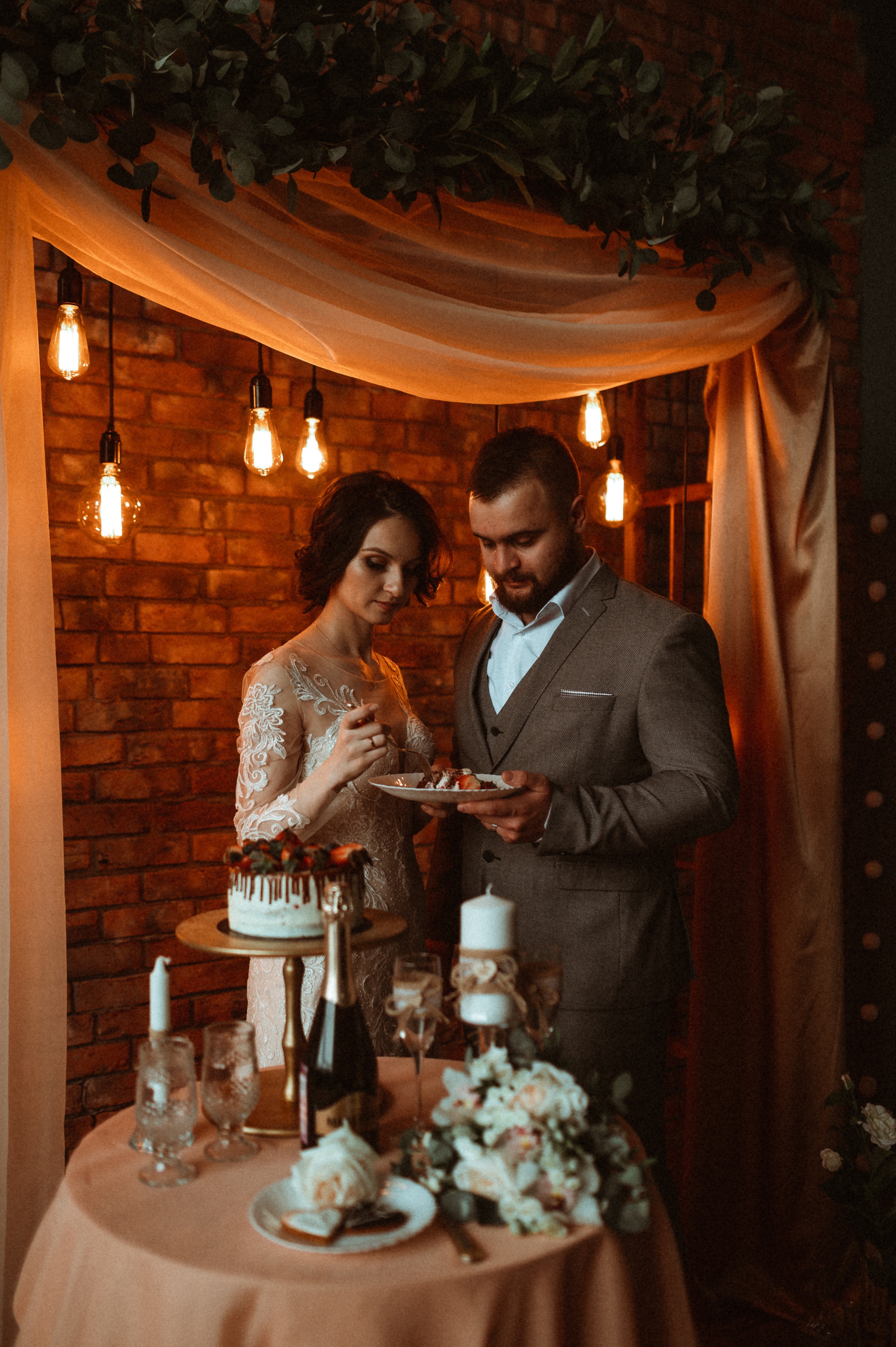 Свадебная фотосессия в студии. Фотограф ПИТЕР СПБ Надежда Баранова