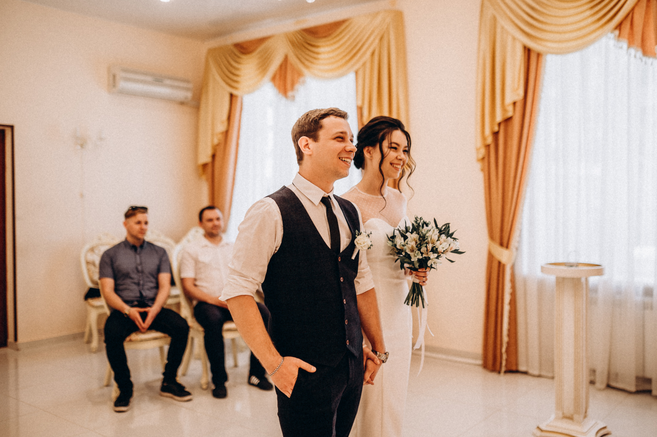 Свадьба Анастасия Сергей камерная (загс+прогулка). Фотограф ПИТЕР СПБ Надежда Баранова