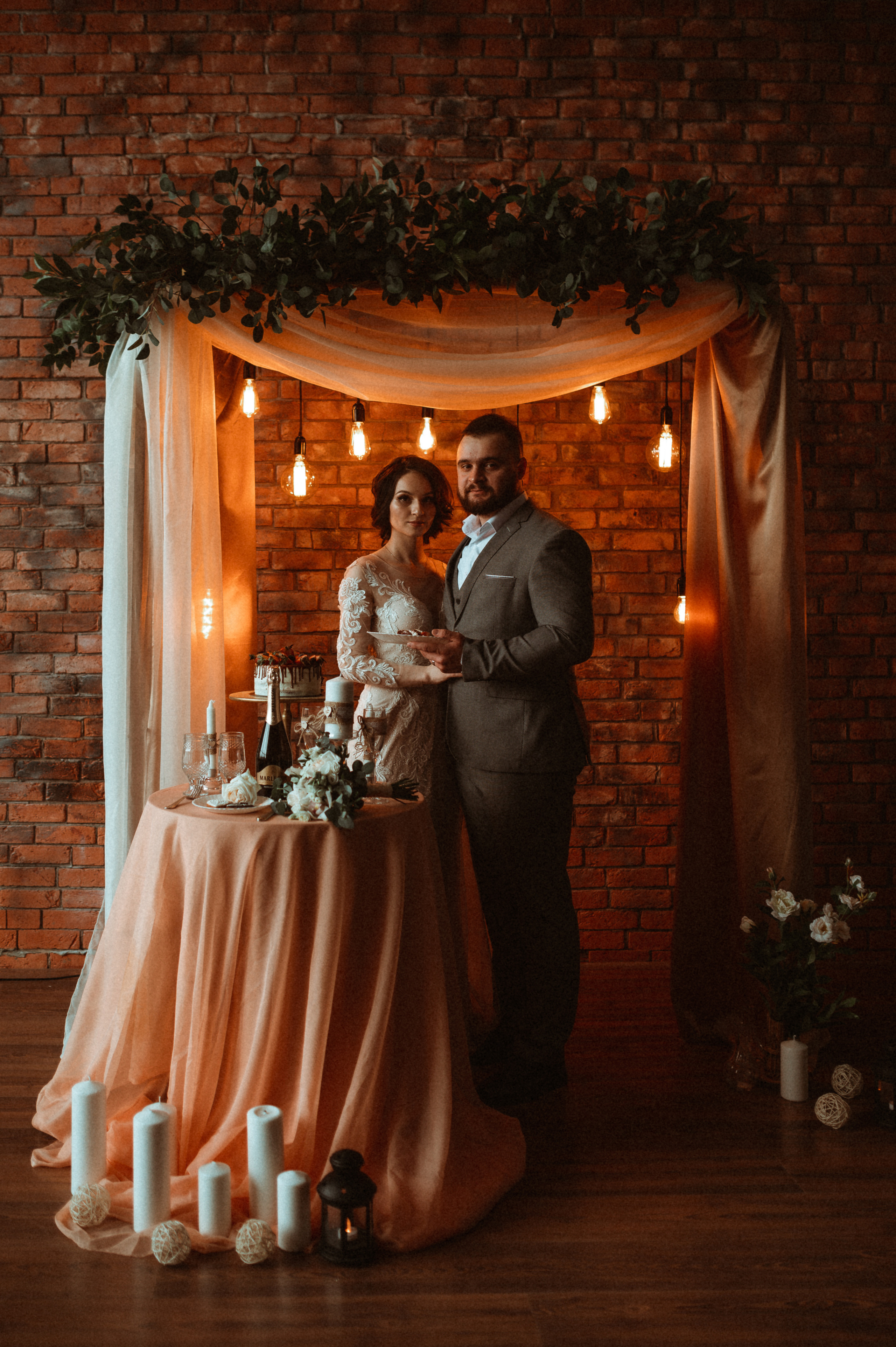 Свадебная фотосессия в студии. Фотограф ПИТЕР СПБ Надежда Баранова