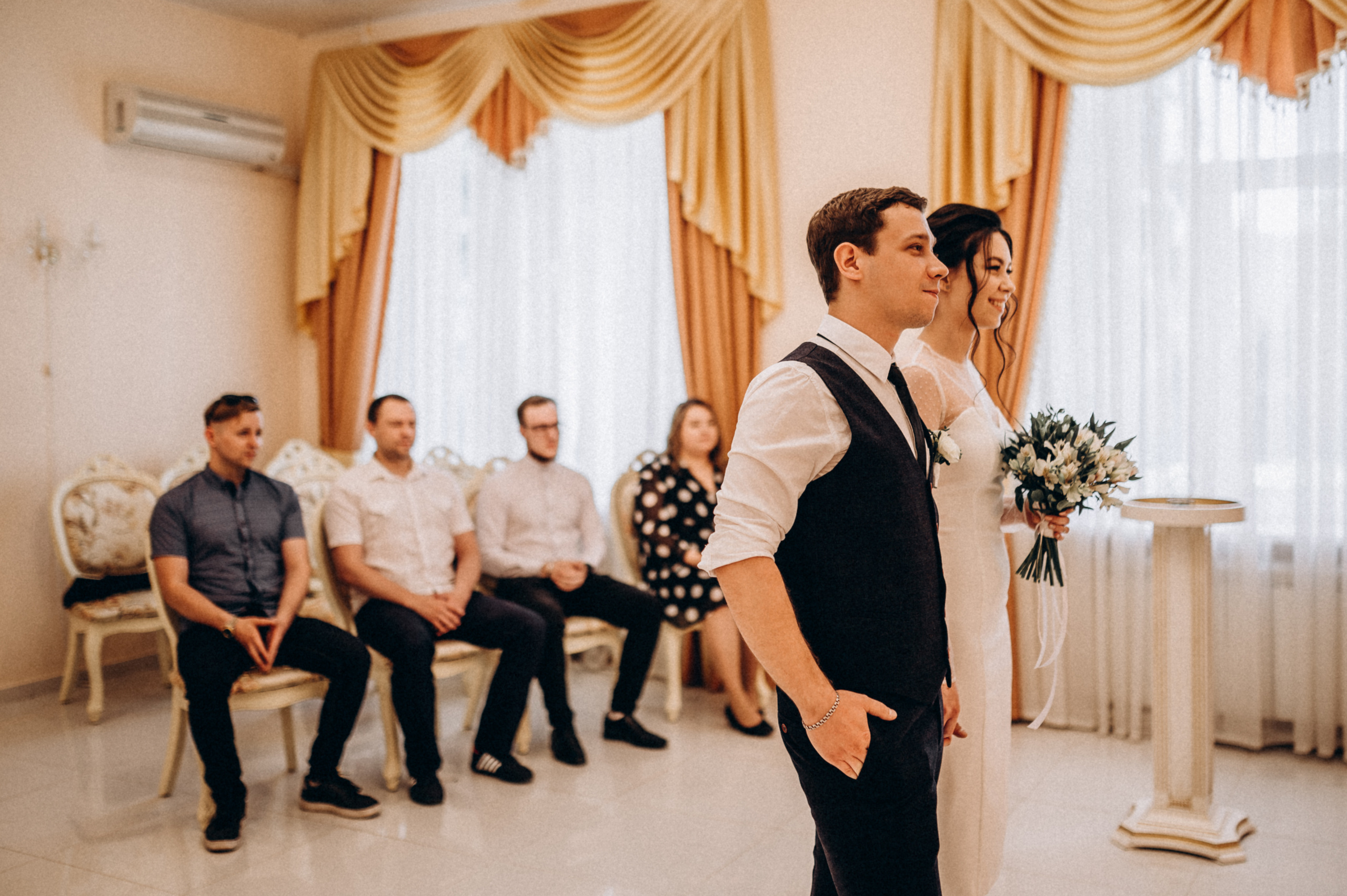 Свадьба Анастасия Сергей камерная (загс+прогулка). Фотограф ПИТЕР СПБ Надежда Баранова