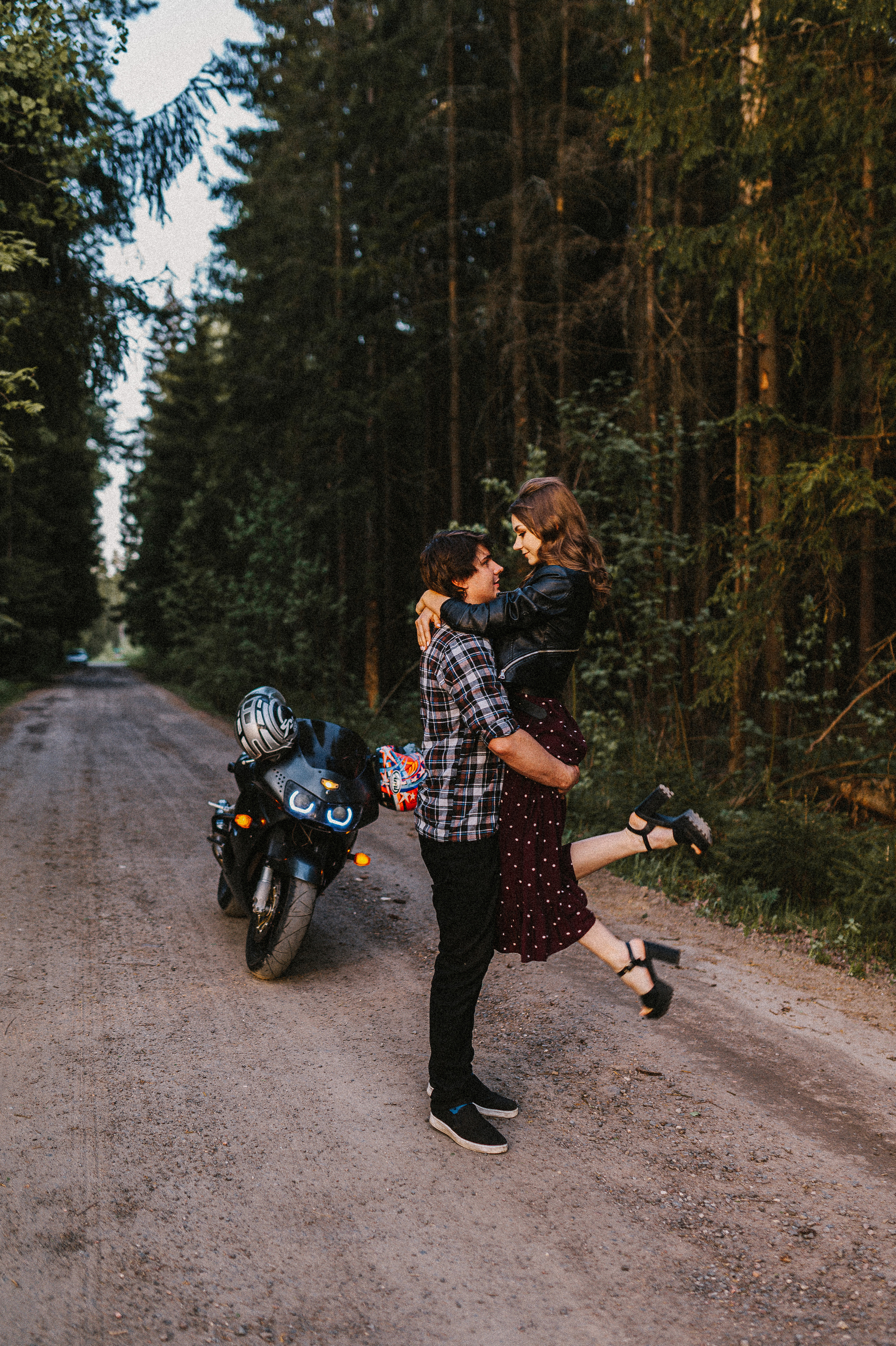 Лав стори на мотоцикле. Фотограф ПИТЕР СПБ Надежда Баранова