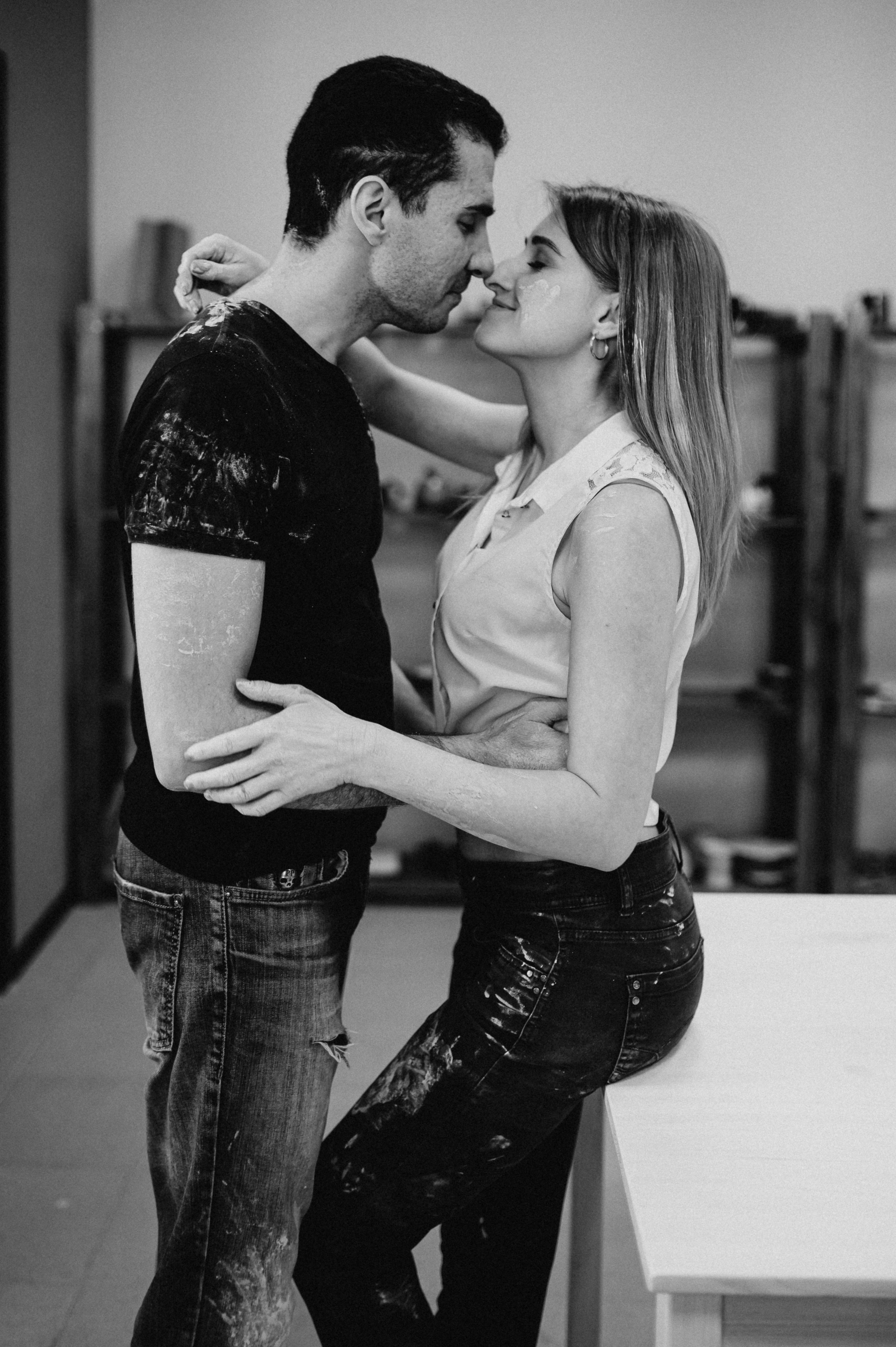 Лена+Петя лав стори гончарная мастерская. Фотограф ПИТЕР СПБ Надежда Баранова