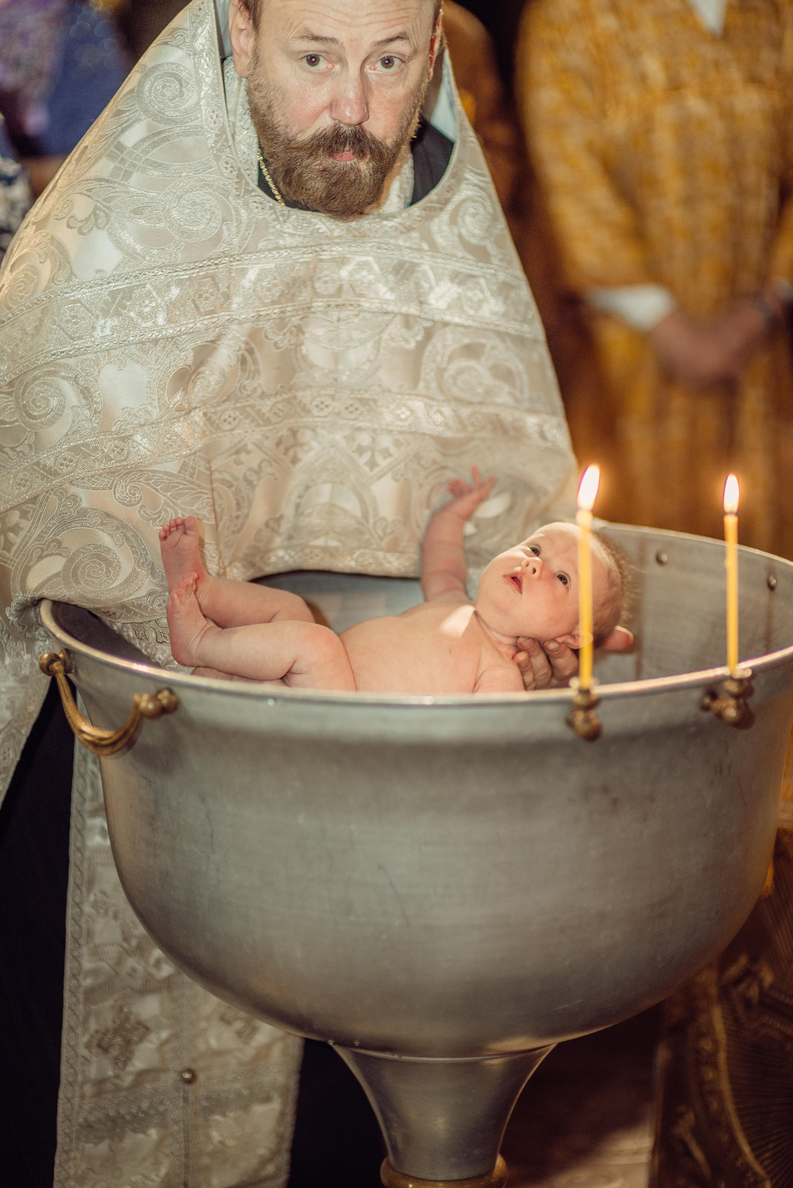 Крещение Алины. Фотограф ПИТЕР СПБ Надежда Баранова