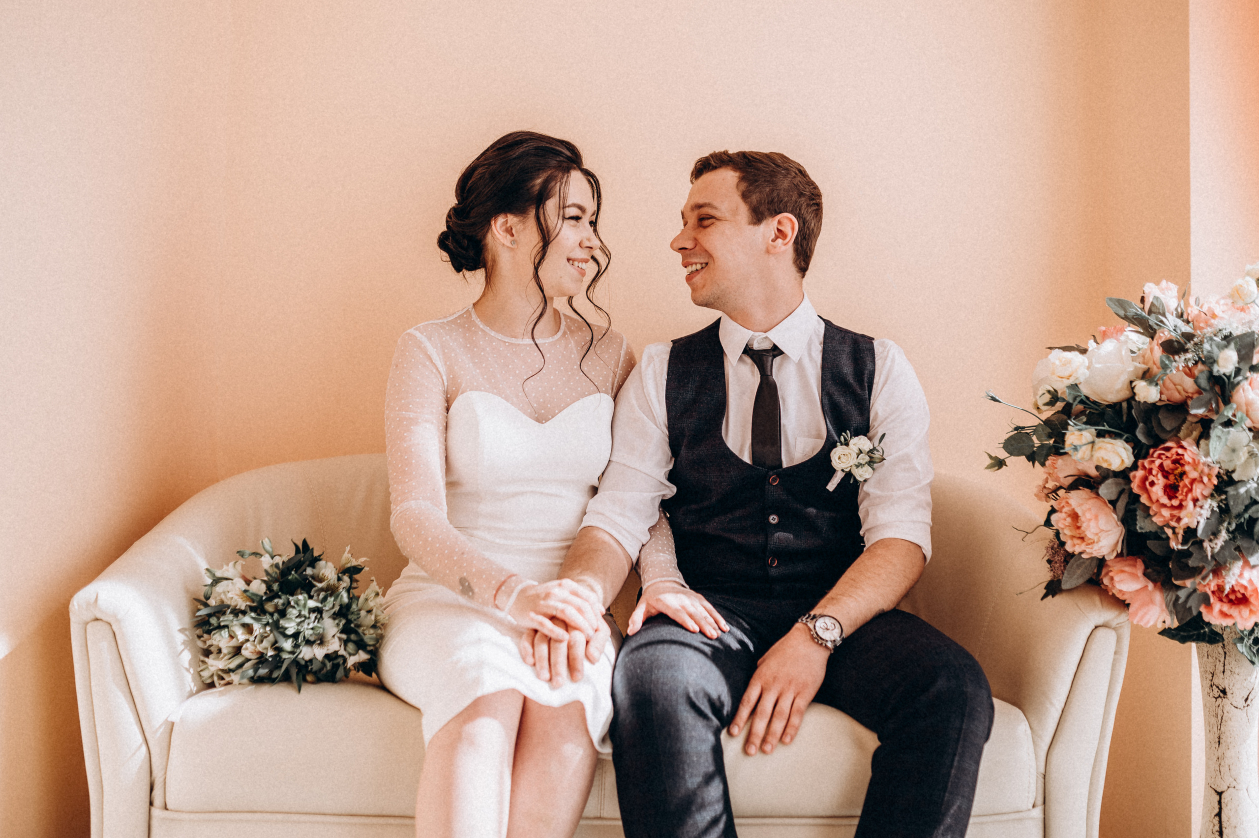 Свадьба Анастасия Сергей камерная (загс+прогулка). Фотограф ПИТЕР СПБ Надежда Баранова