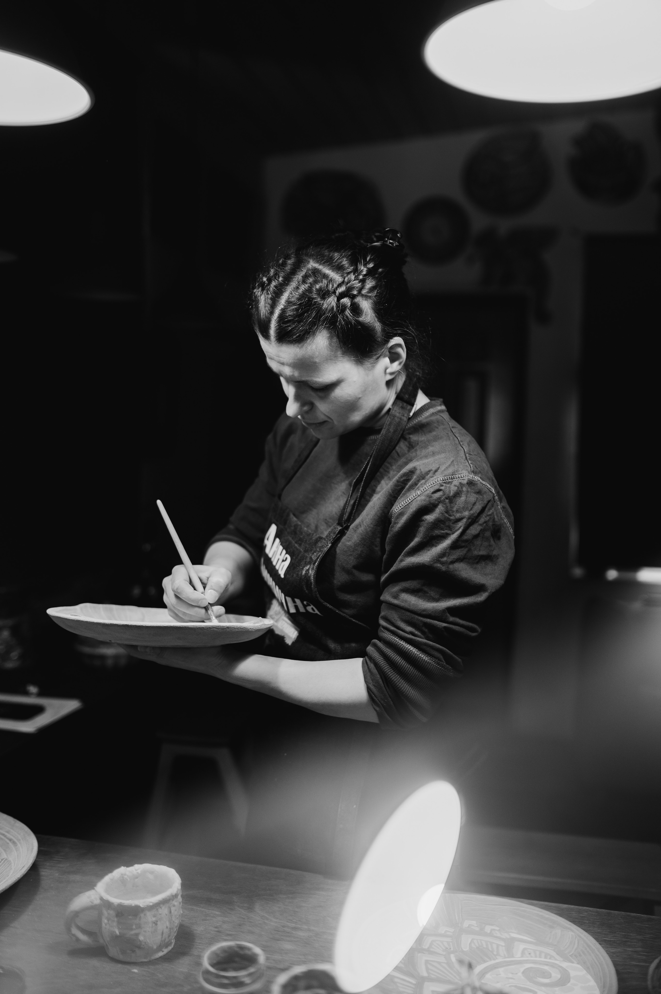 Аня художник-керамист. Фотограф ПИТЕР СПБ Надежда Баранова