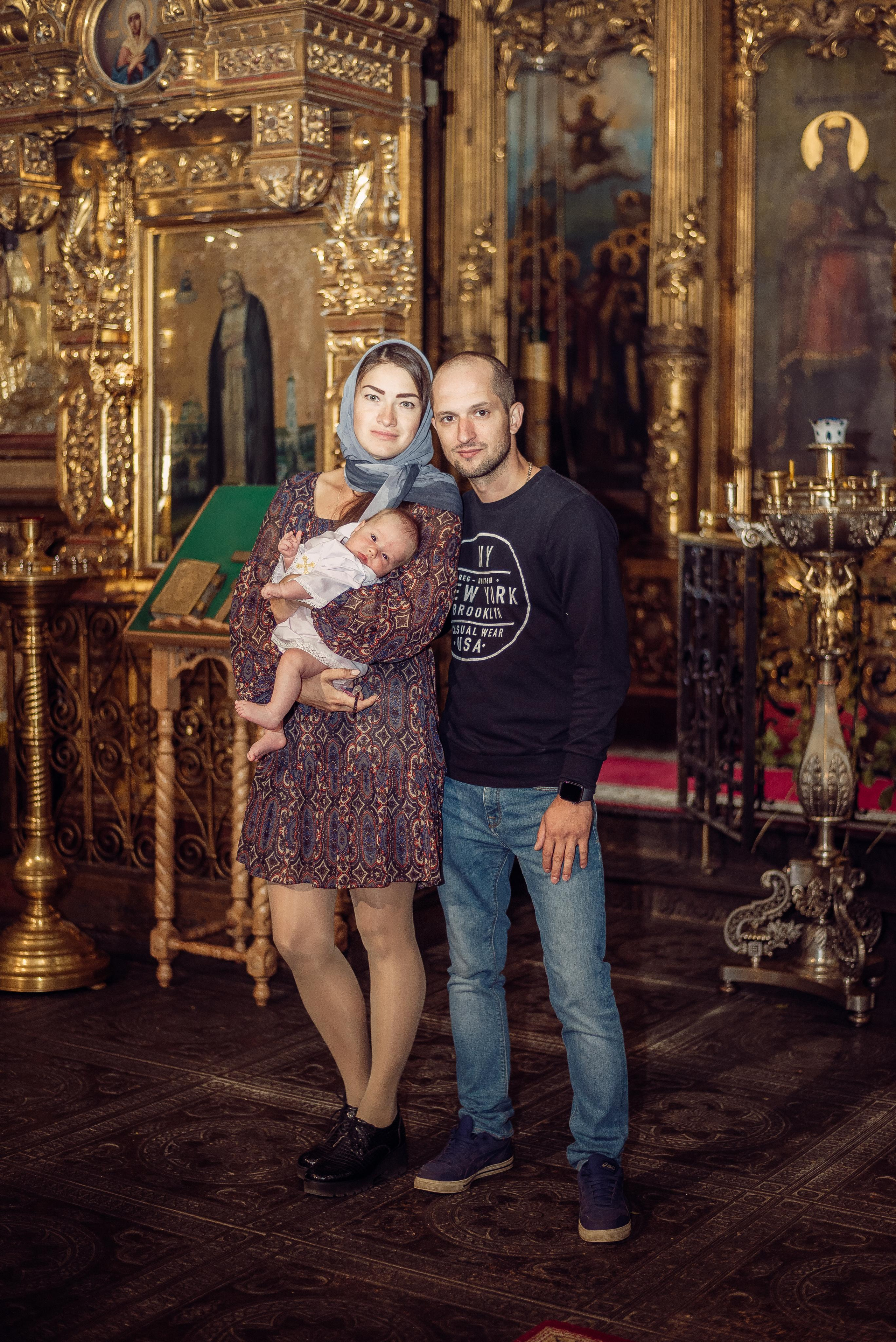 Крещение Алины. Фотограф ПИТЕР СПБ Надежда Баранова