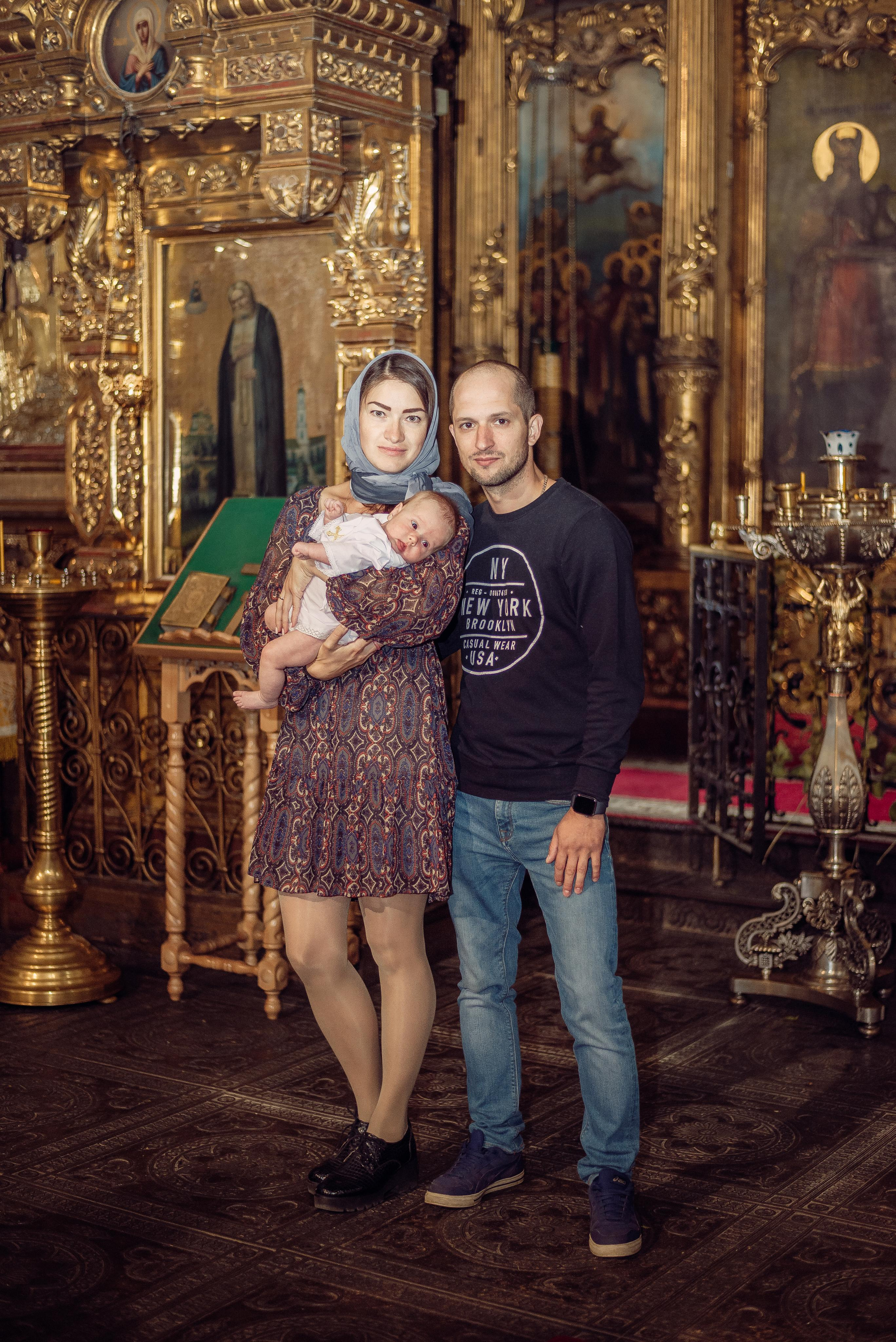 Крещение Алины. Фотограф ПИТЕР СПБ Надежда Баранова