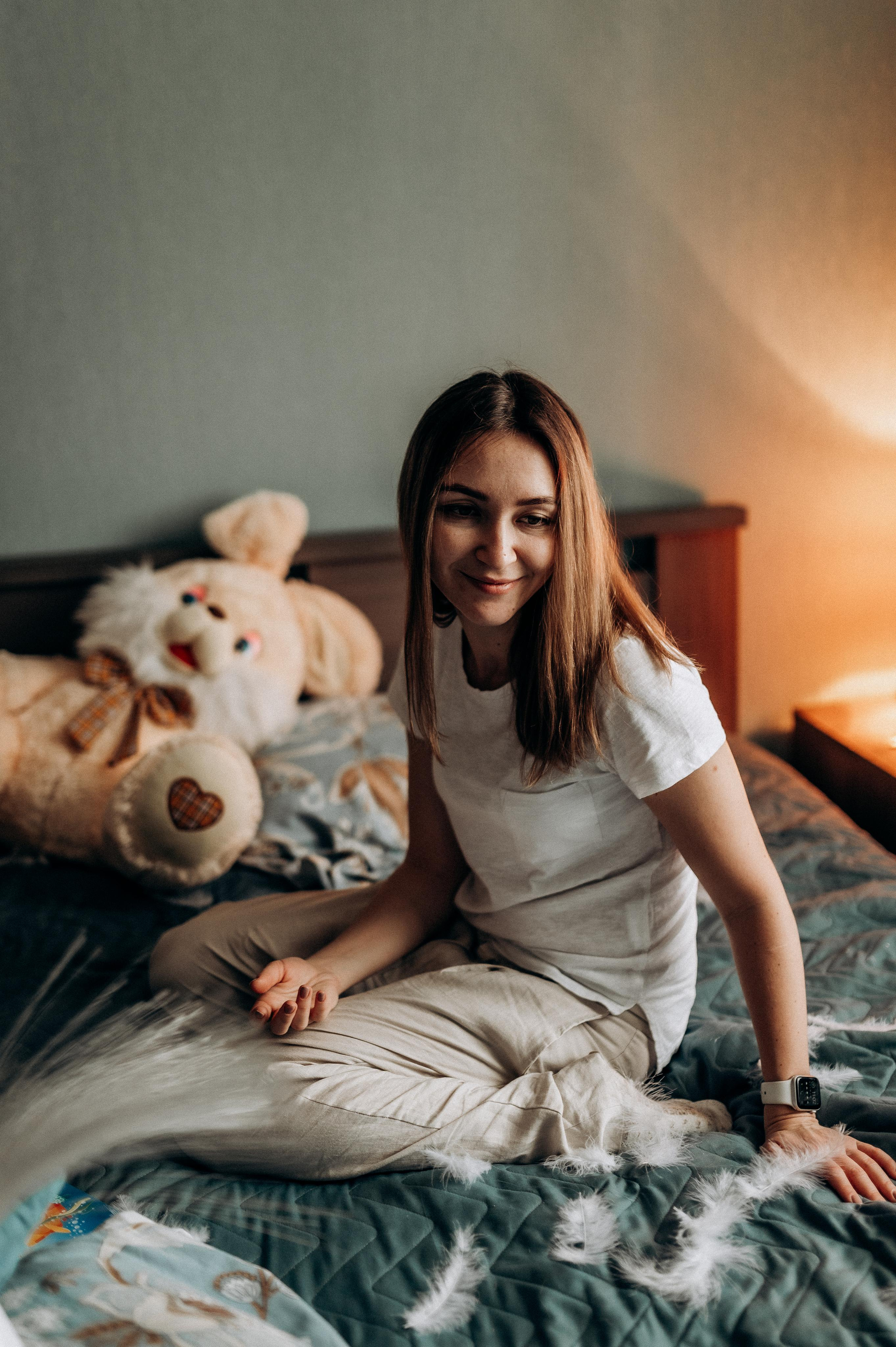 Домашняя фотосессия мама+дочь. Фотограф ПИТЕР СПБ Надежда Баранова