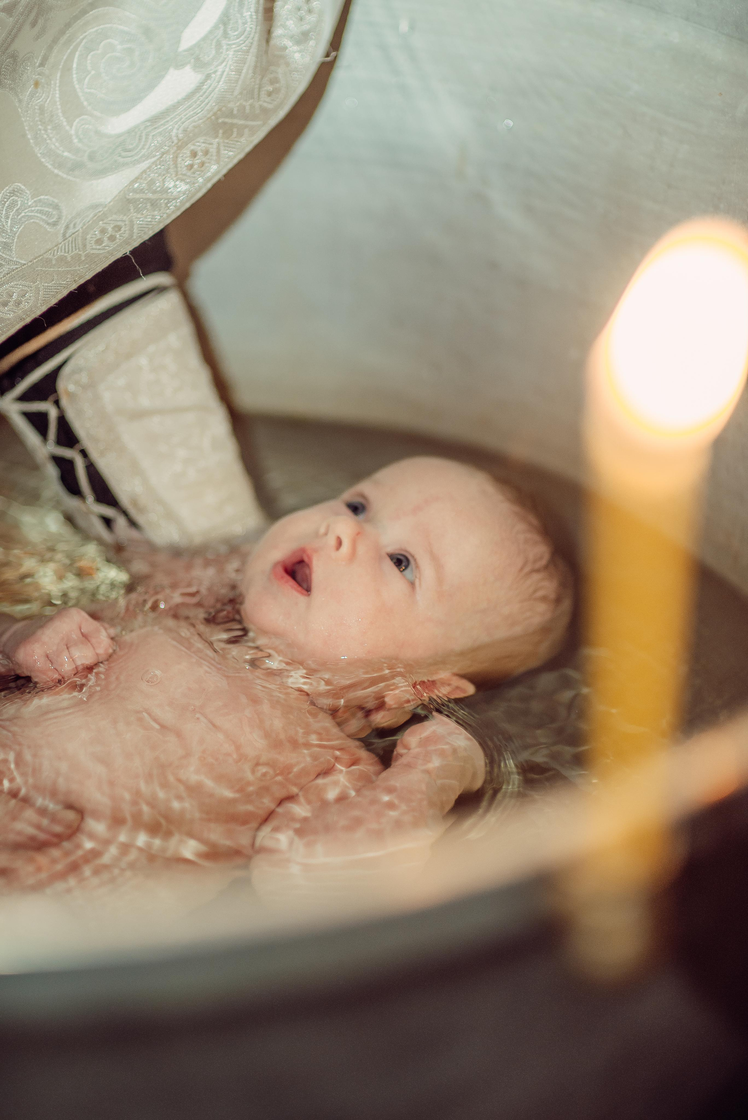 Крещение Алины. Фотограф ПИТЕР СПБ Надежда Баранова