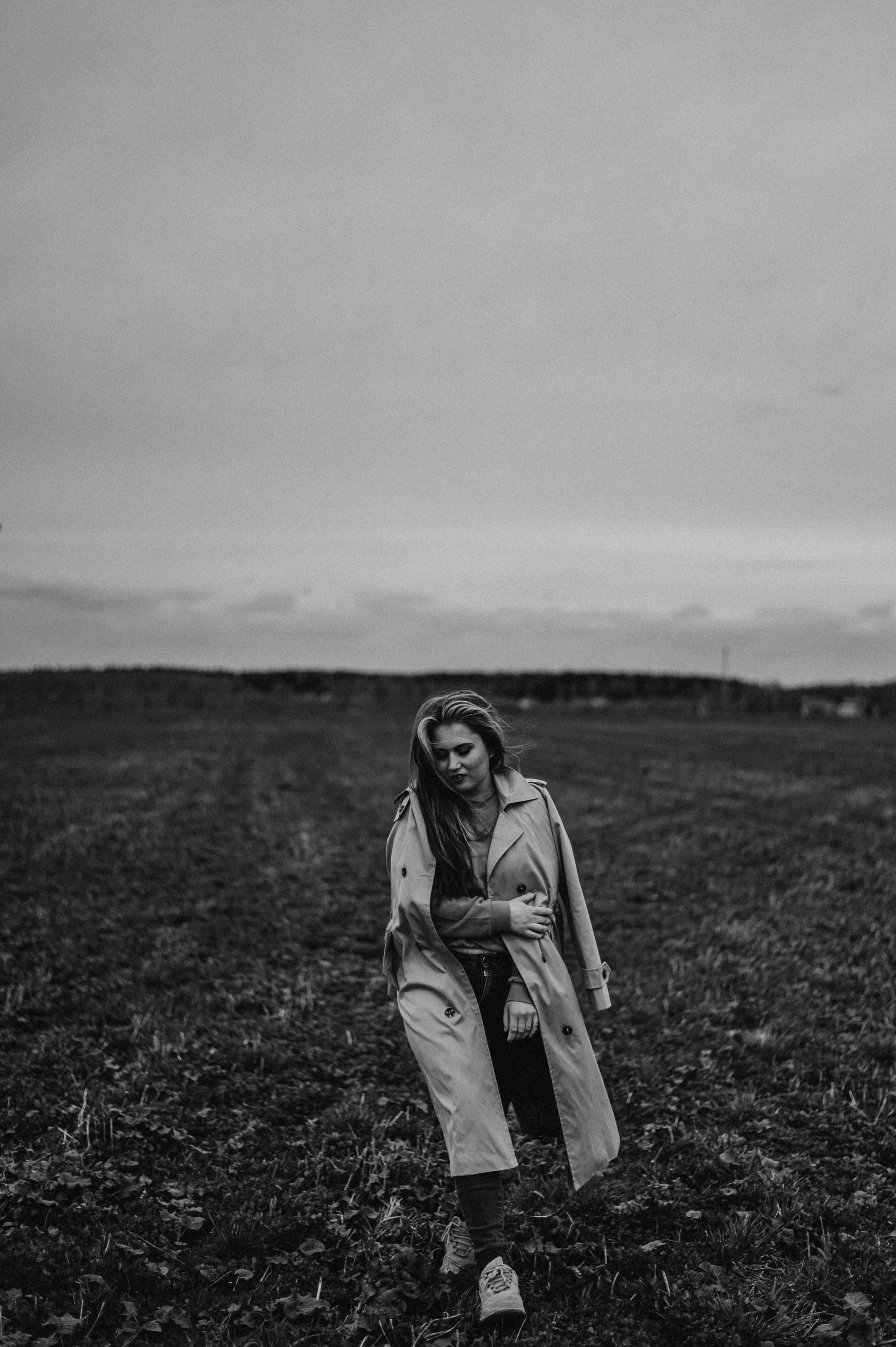 Индивидуальная фотосессия в поле Аня. Фотограф ПИТЕР СПБ Надежда Баранова