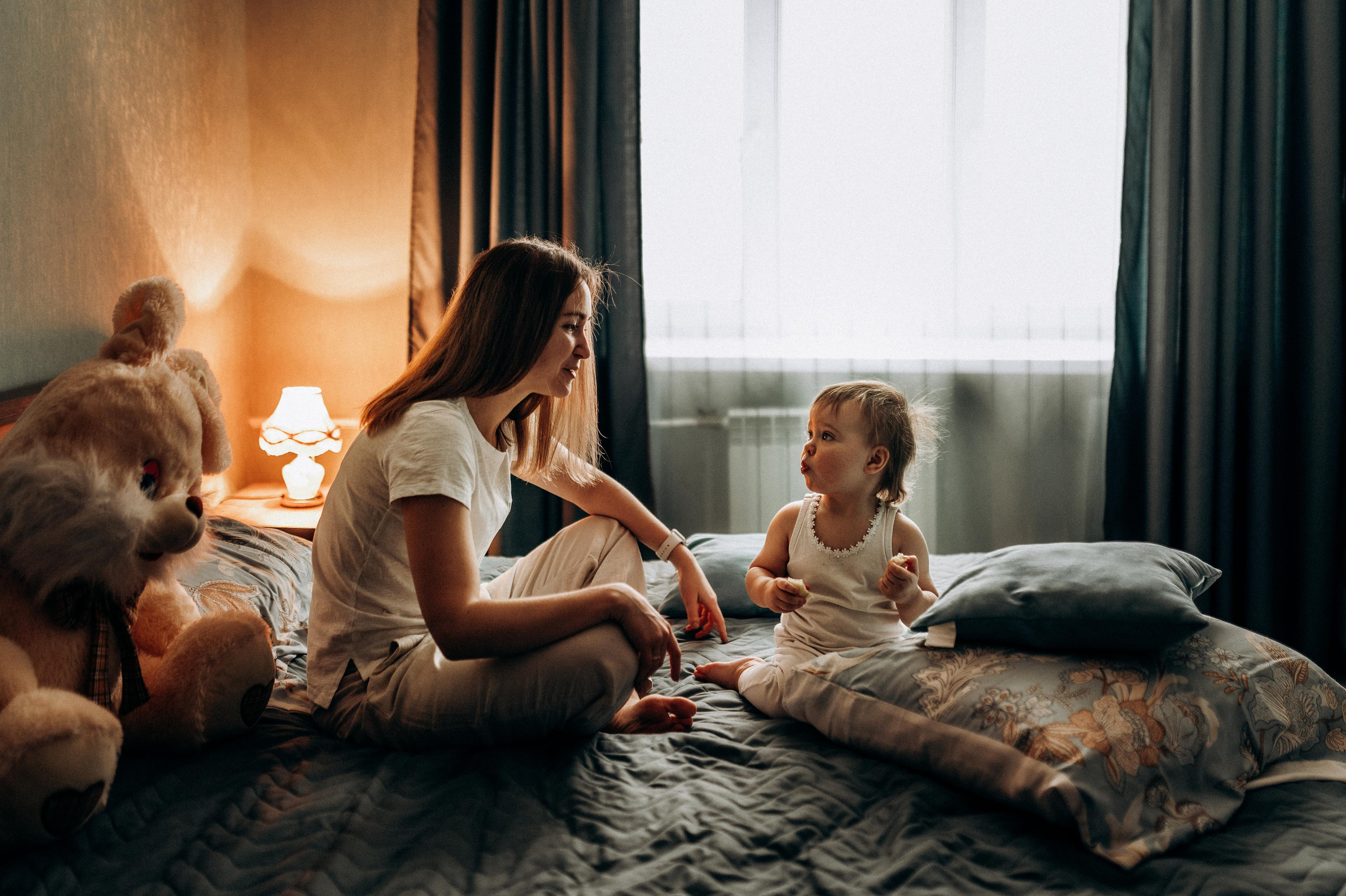 Домашняя фотосессия мама+дочь. Фотограф ПИТЕР СПБ Надежда Баранова