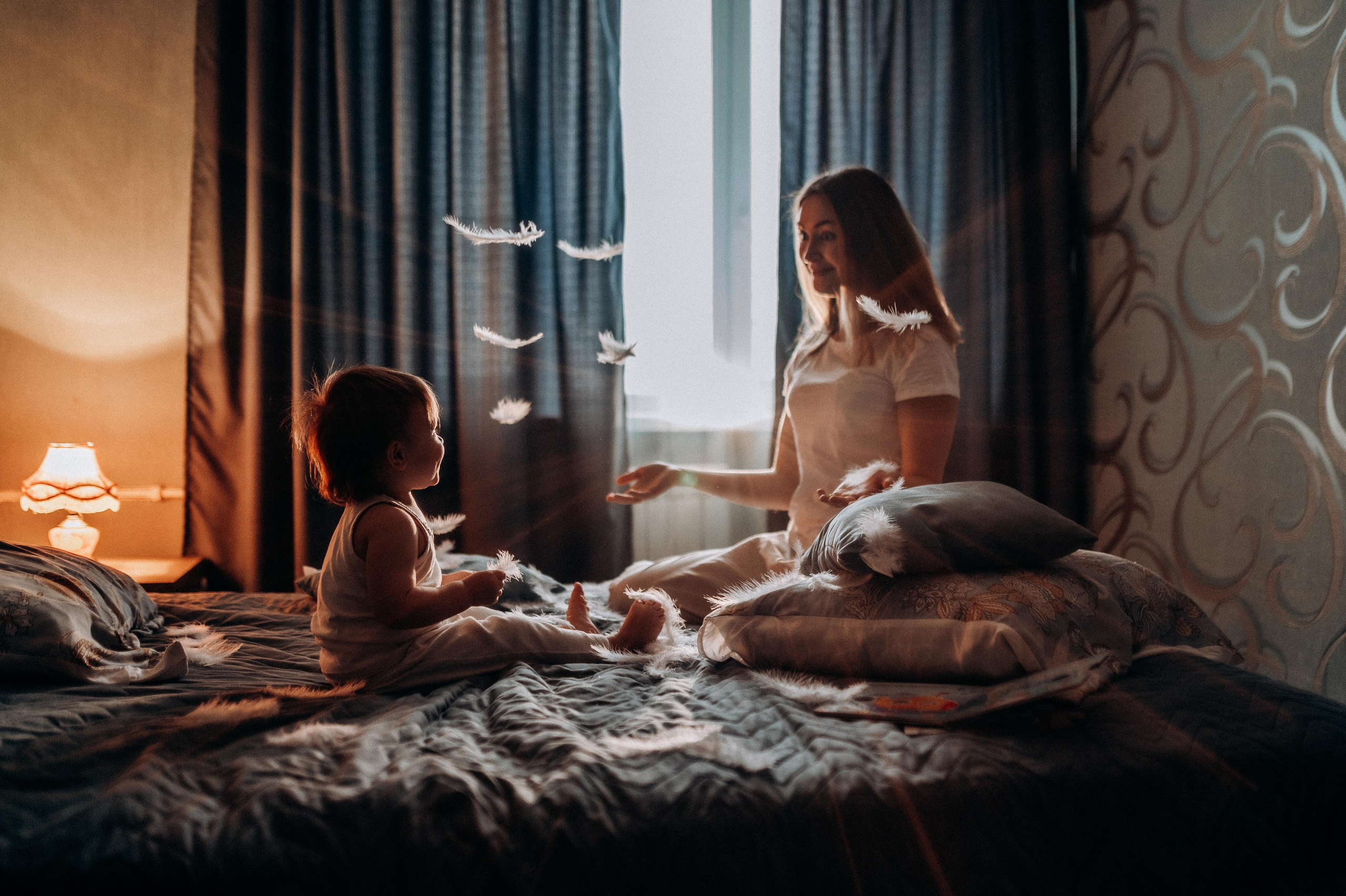 Домашняя фотосессия мама+дочь. Фотограф ПИТЕР СПБ Надежда Баранова