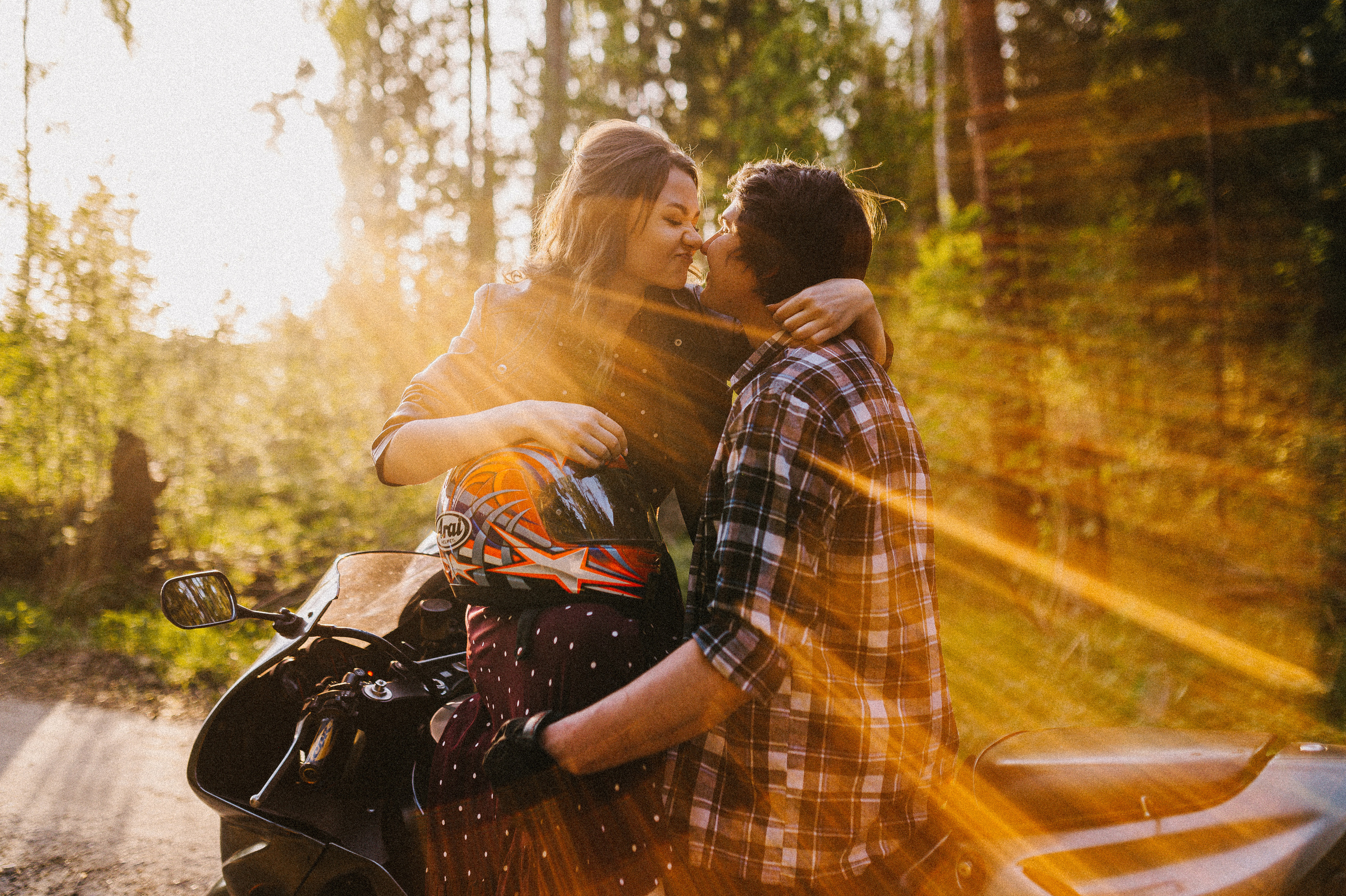 Лав стори на мотоцикле. Фотограф ПИТЕР СПБ Надежда Баранова