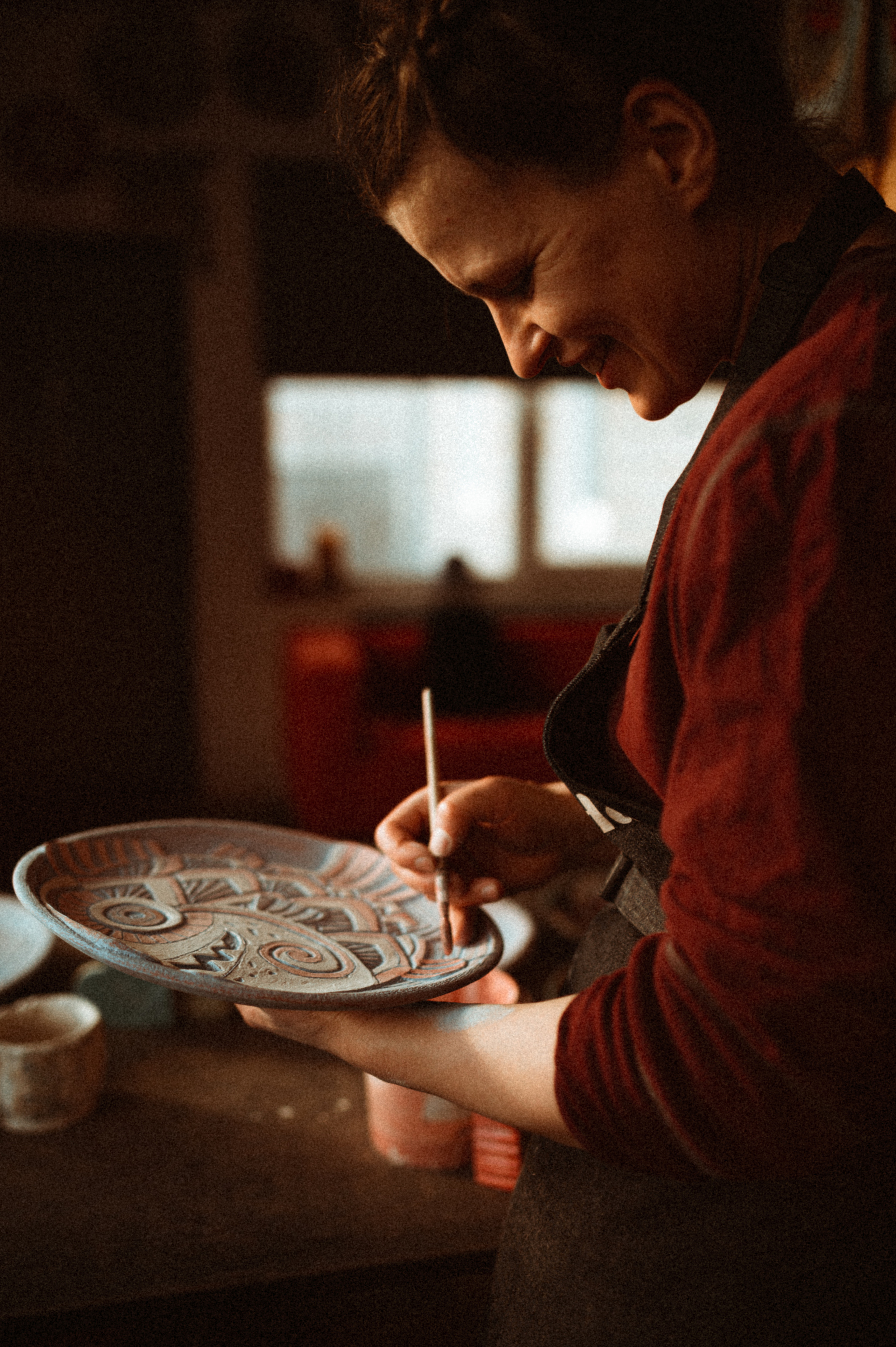 Аня художник-керамист. Фотограф ПИТЕР СПБ Надежда Баранова