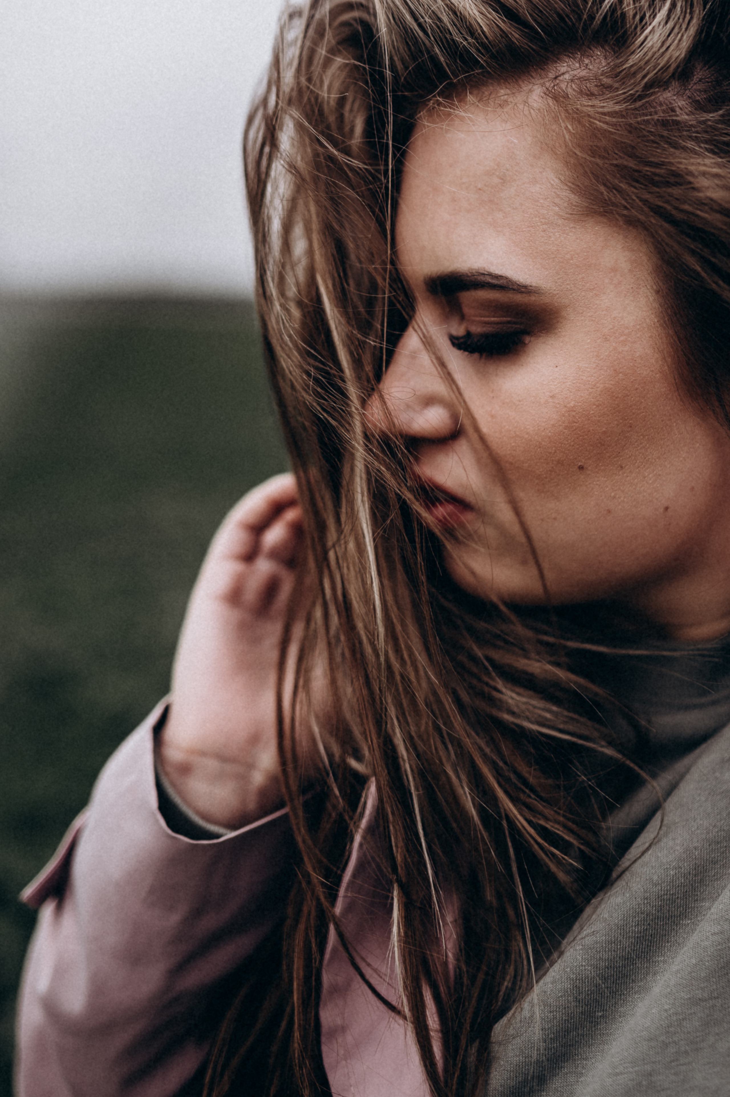 Индивидуальная фотосессия в поле Аня. Фотограф ПИТЕР СПБ Надежда Баранова