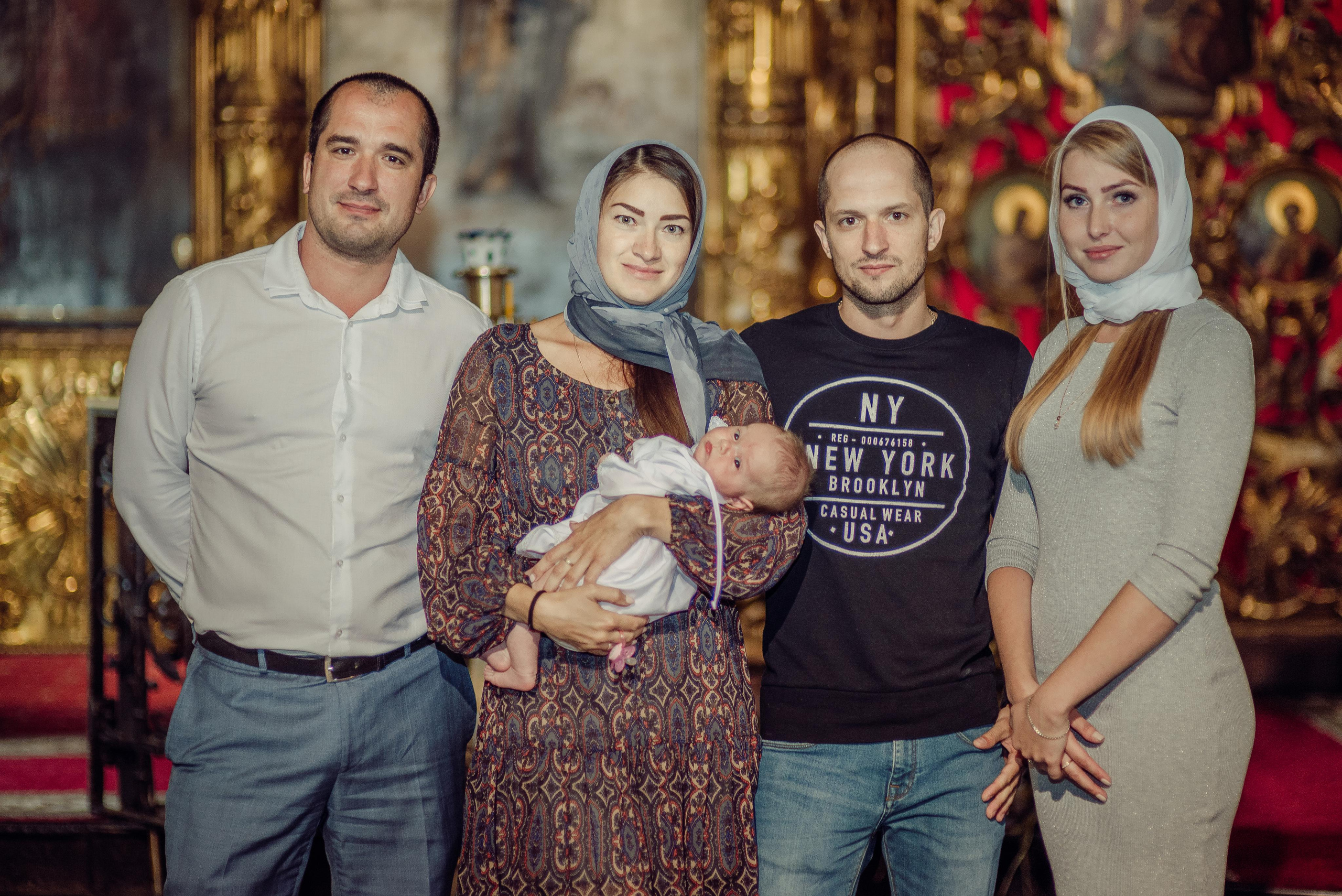 Крещение Алины. Фотограф ПИТЕР СПБ Надежда Баранова