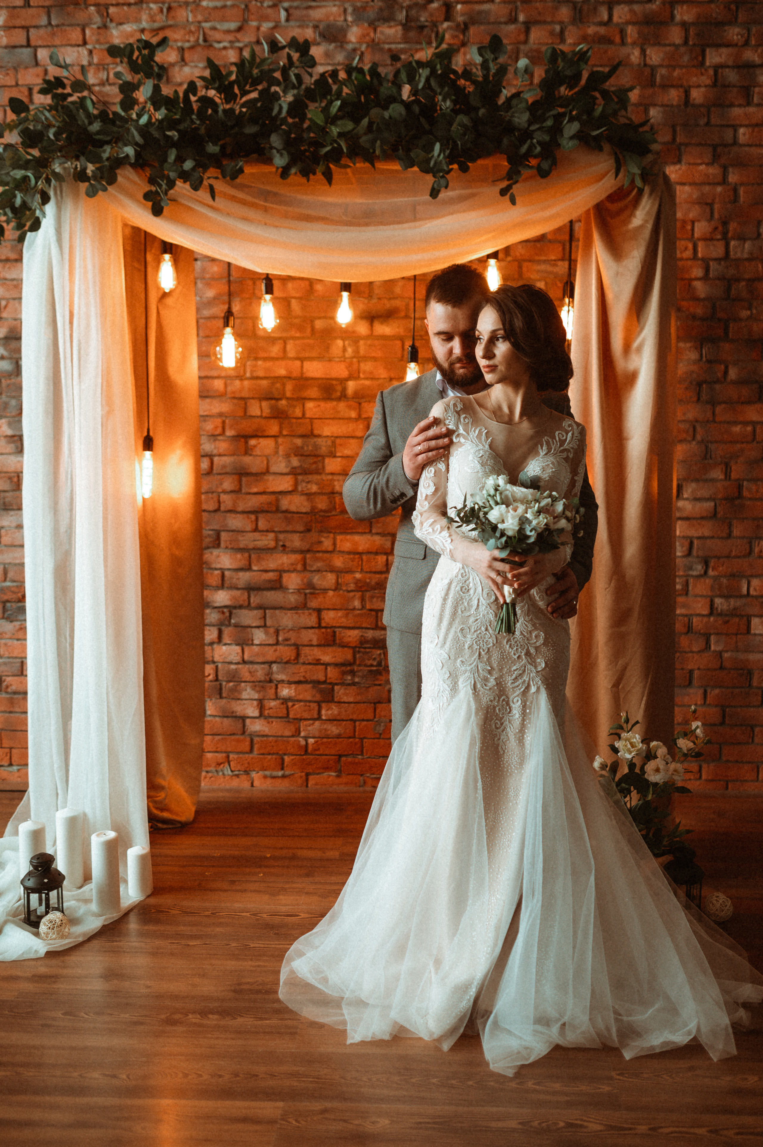 Свадебная фотосессия в студии. Фотограф ПИТЕР СПБ Надежда Баранова