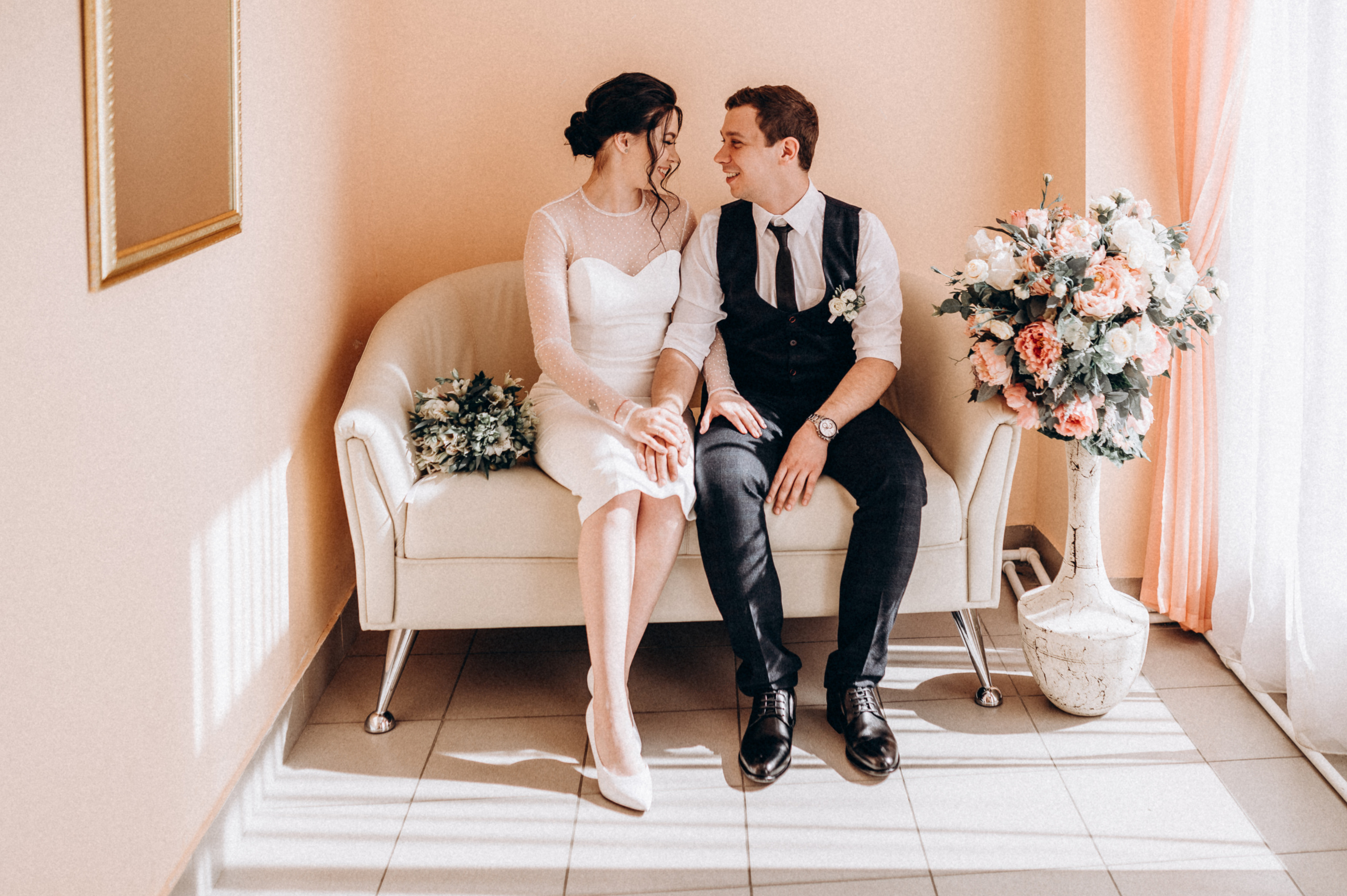 Свадьба Анастасия Сергей камерная (загс+прогулка). Фотограф ПИТЕР СПБ Надежда Баранова