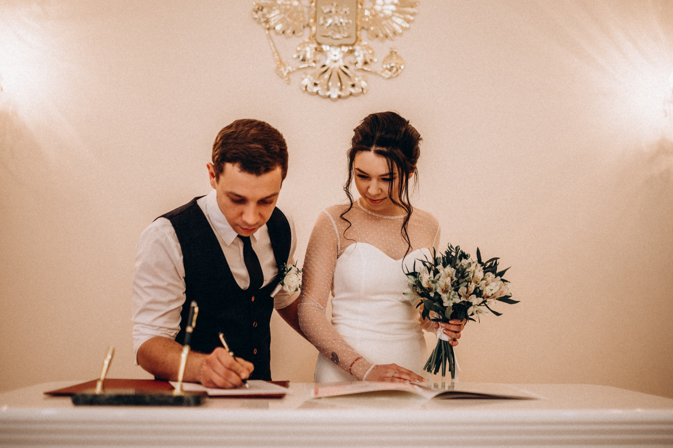 Свадьба Анастасия Сергей камерная (загс+прогулка). Фотограф ПИТЕР СПБ Надежда Баранова