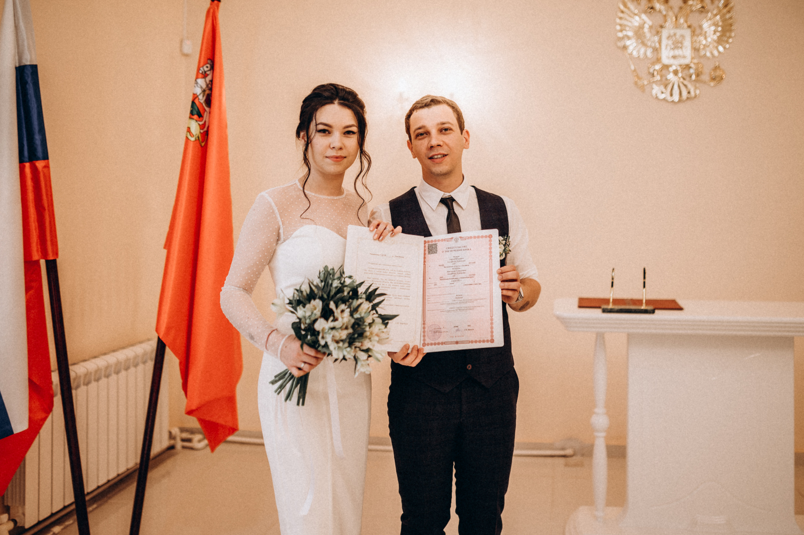 Свадьба Анастасия Сергей камерная (загс+прогулка). Фотограф ПИТЕР СПБ Надежда Баранова