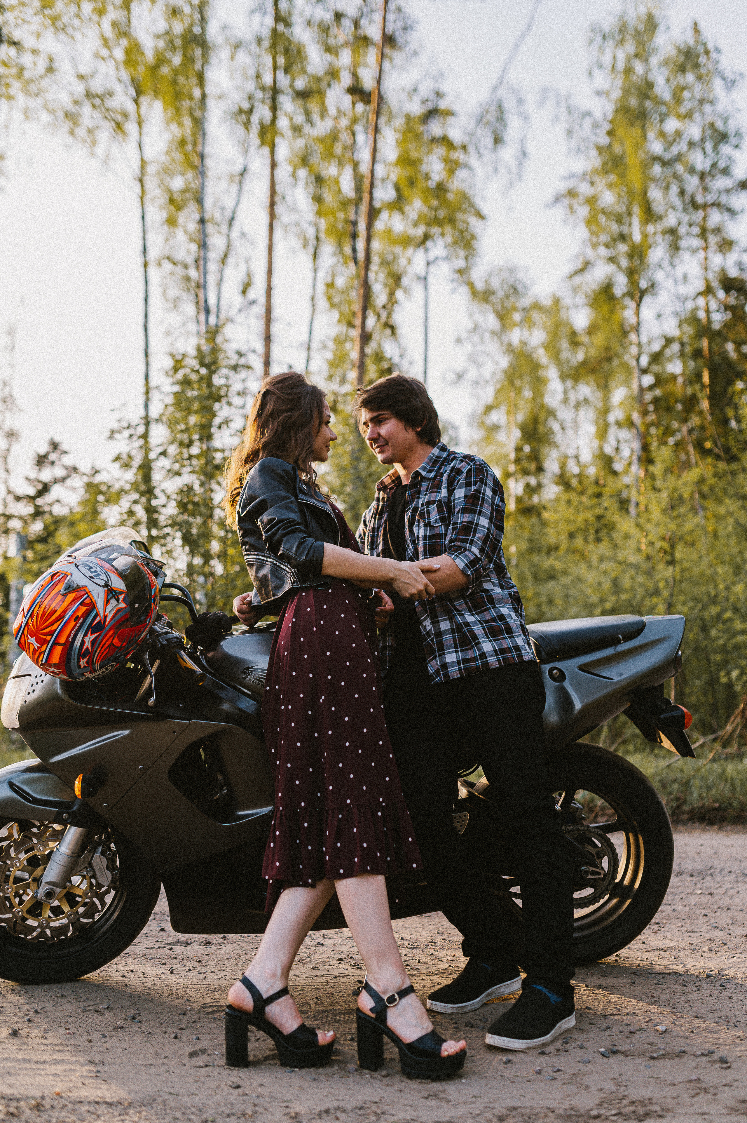 Лав стори на мотоцикле. Фотограф ПИТЕР СПБ Надежда Баранова