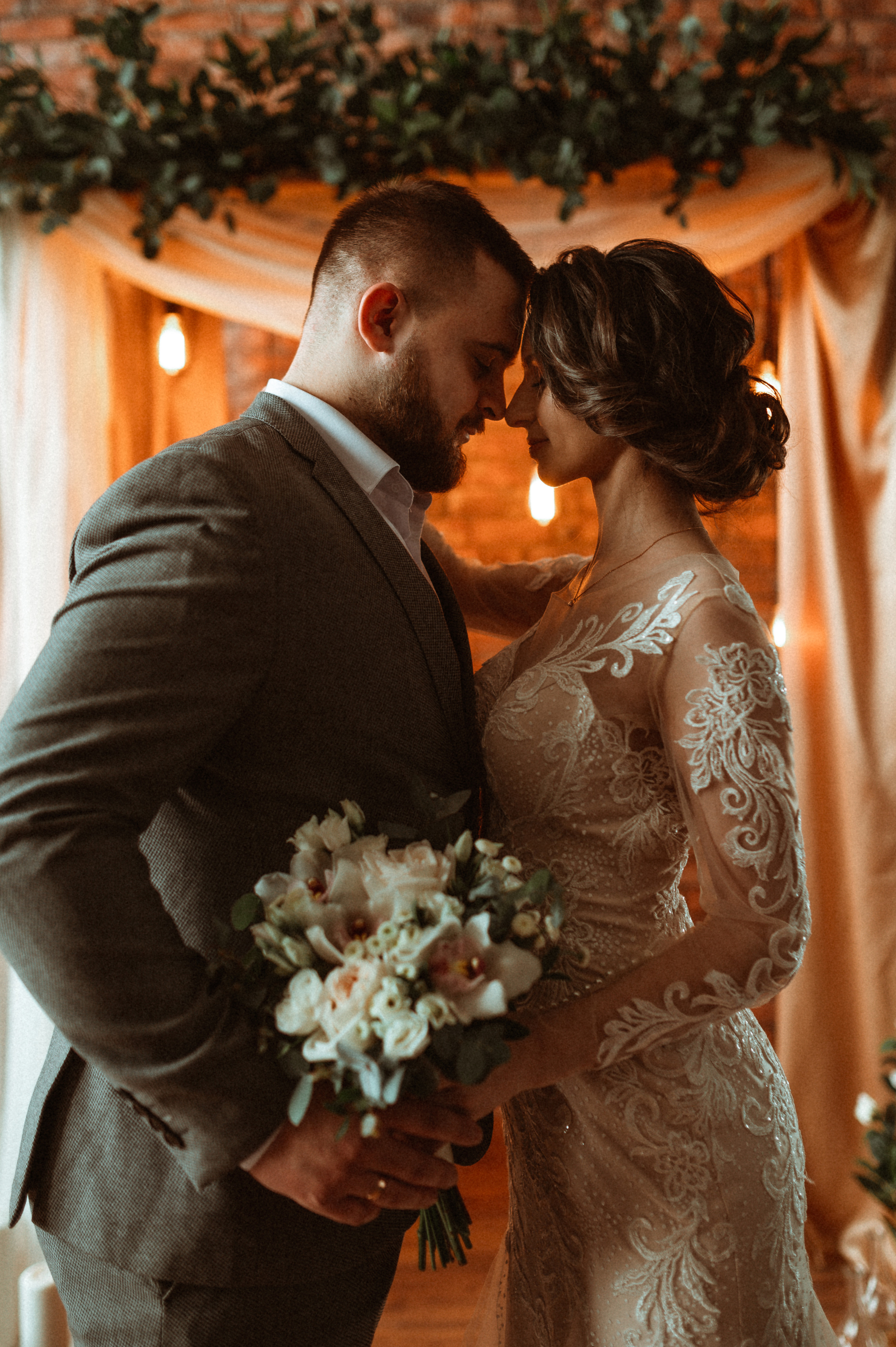 Свадебная фотосессия в студии. Фотограф ПИТЕР СПБ Надежда Баранова