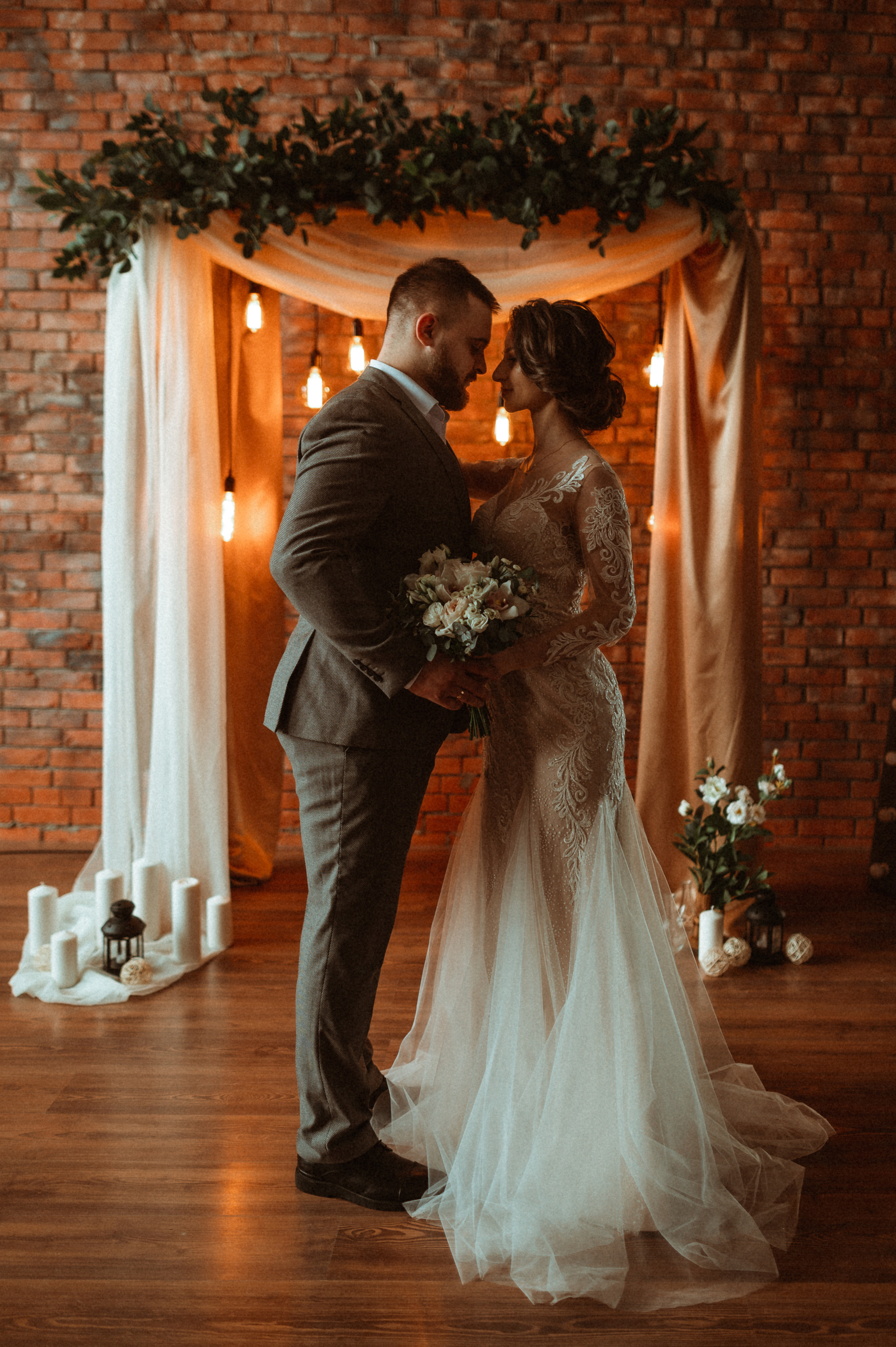 Свадебная фотосессия в студии. Фотограф ПИТЕР СПБ Надежда Баранова