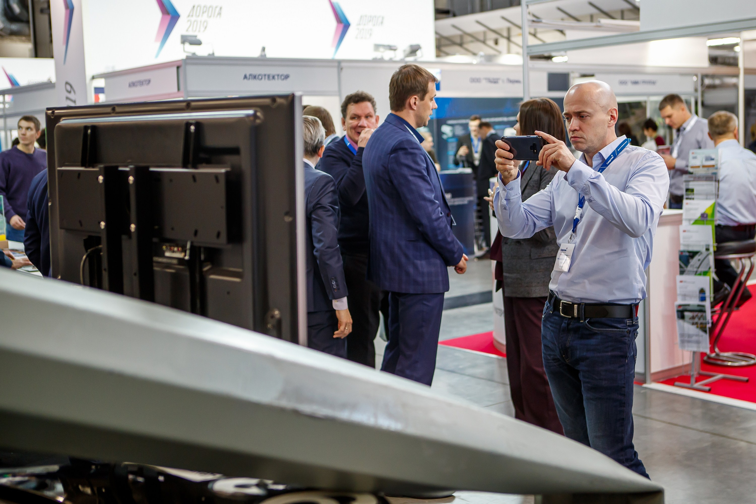 Фотосъёмка работы стенда для Предприятия ПИК. Фотограф на выставку в Москве