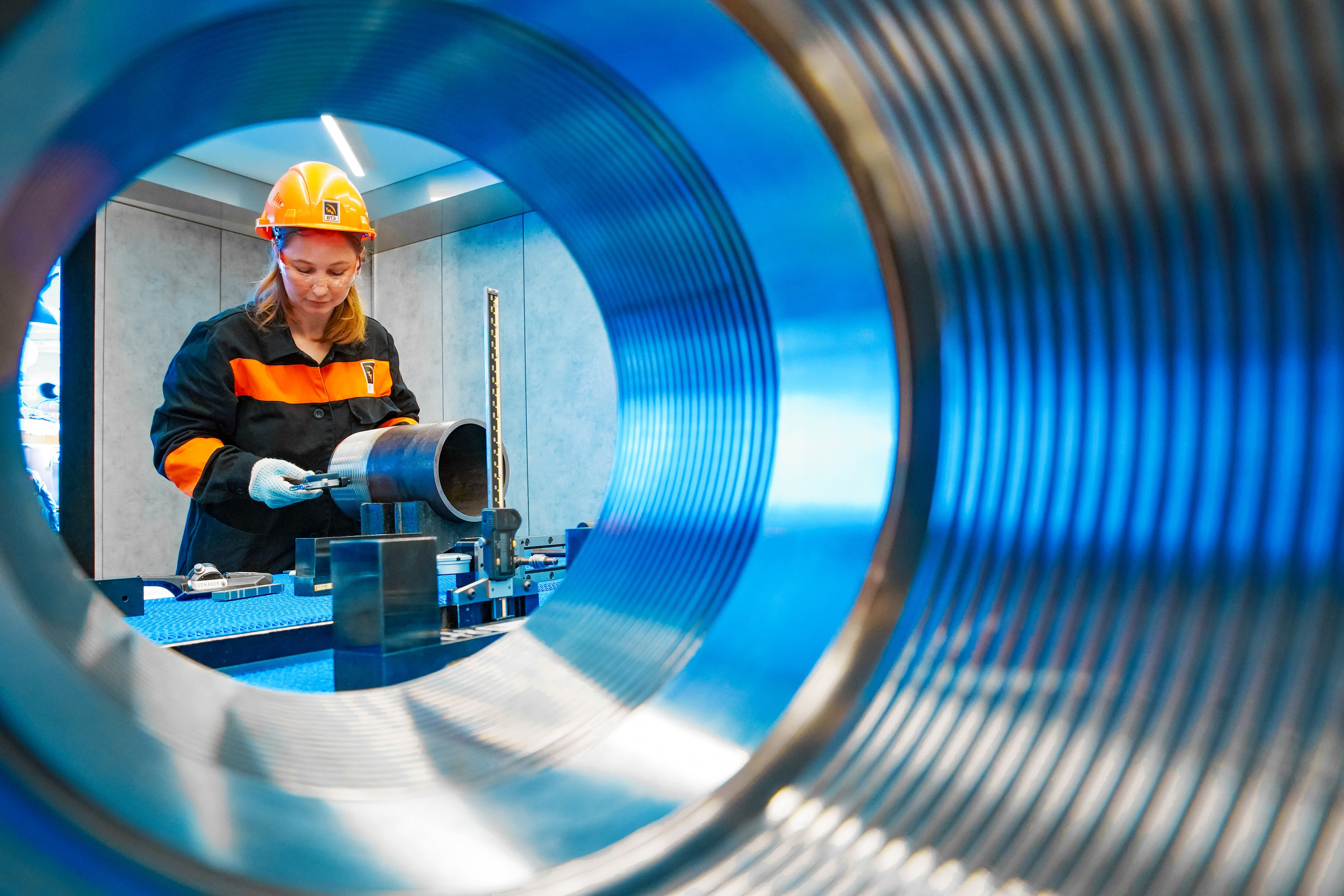 Волжский трубный завод. Фотограф Никита Барановский