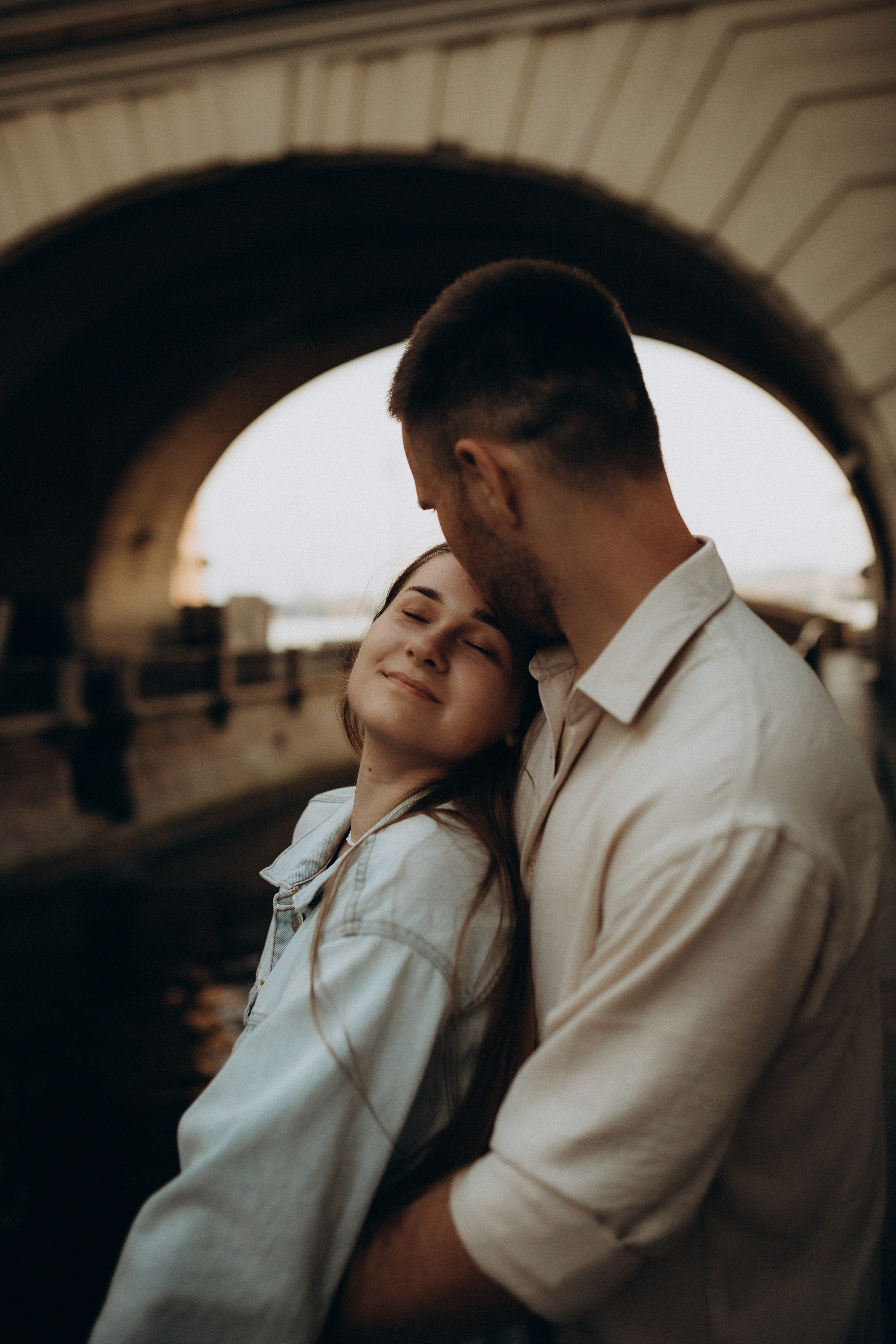 Фотосессия с разводными мостами: LoveStory. Фотограф Санкт-Петербург Князева Елизавета