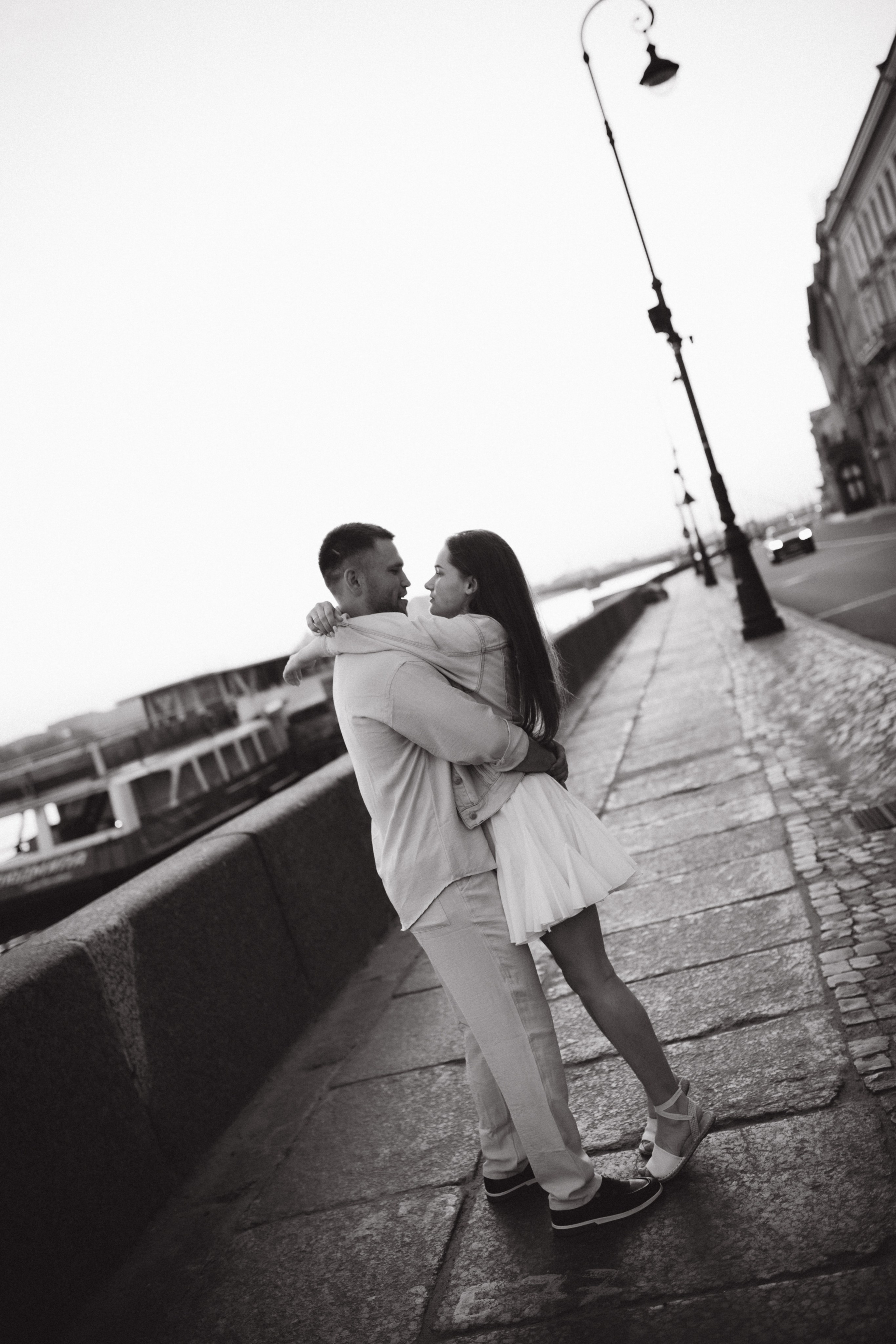 Фотосессия с разводными мостами: LoveStory. Фотограф Санкт-Петербург Князева Елизавета