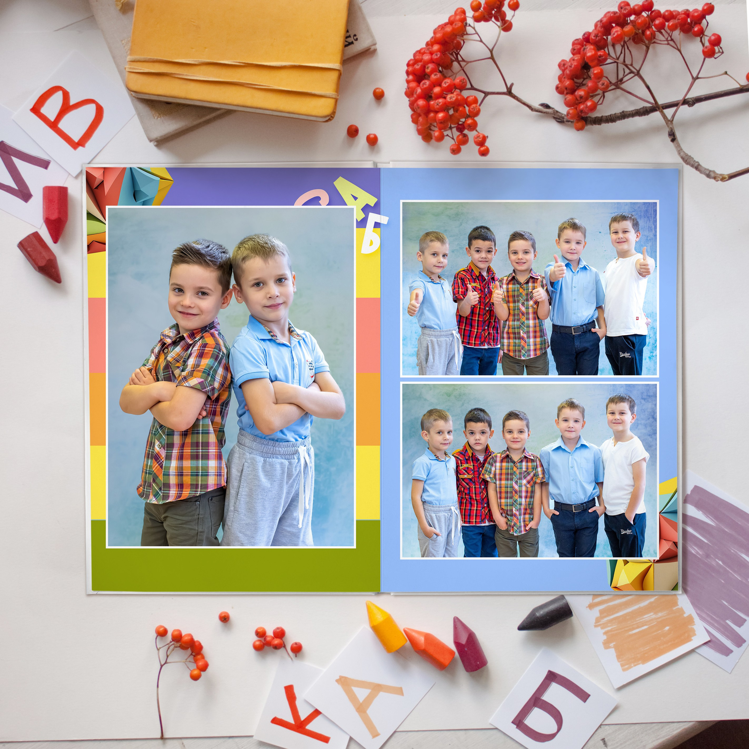 Выпускные альбомы для ДЕТСКОГО САДА сад