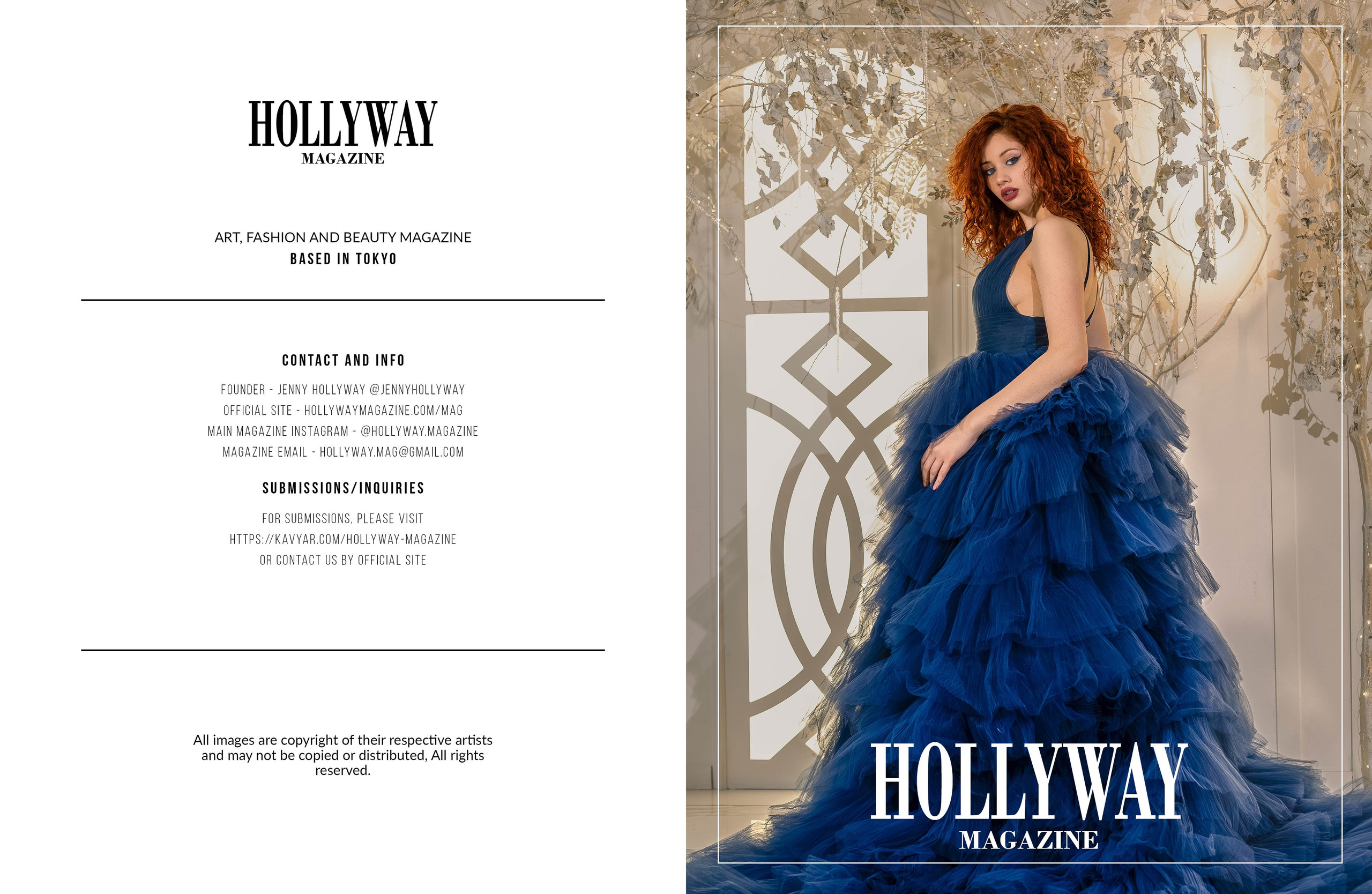 Журнал HOLLYWAY Magazine (Токио, Япония). Семейный и свадебный фотограф в Москве и Домодедово Анна Авилочкина