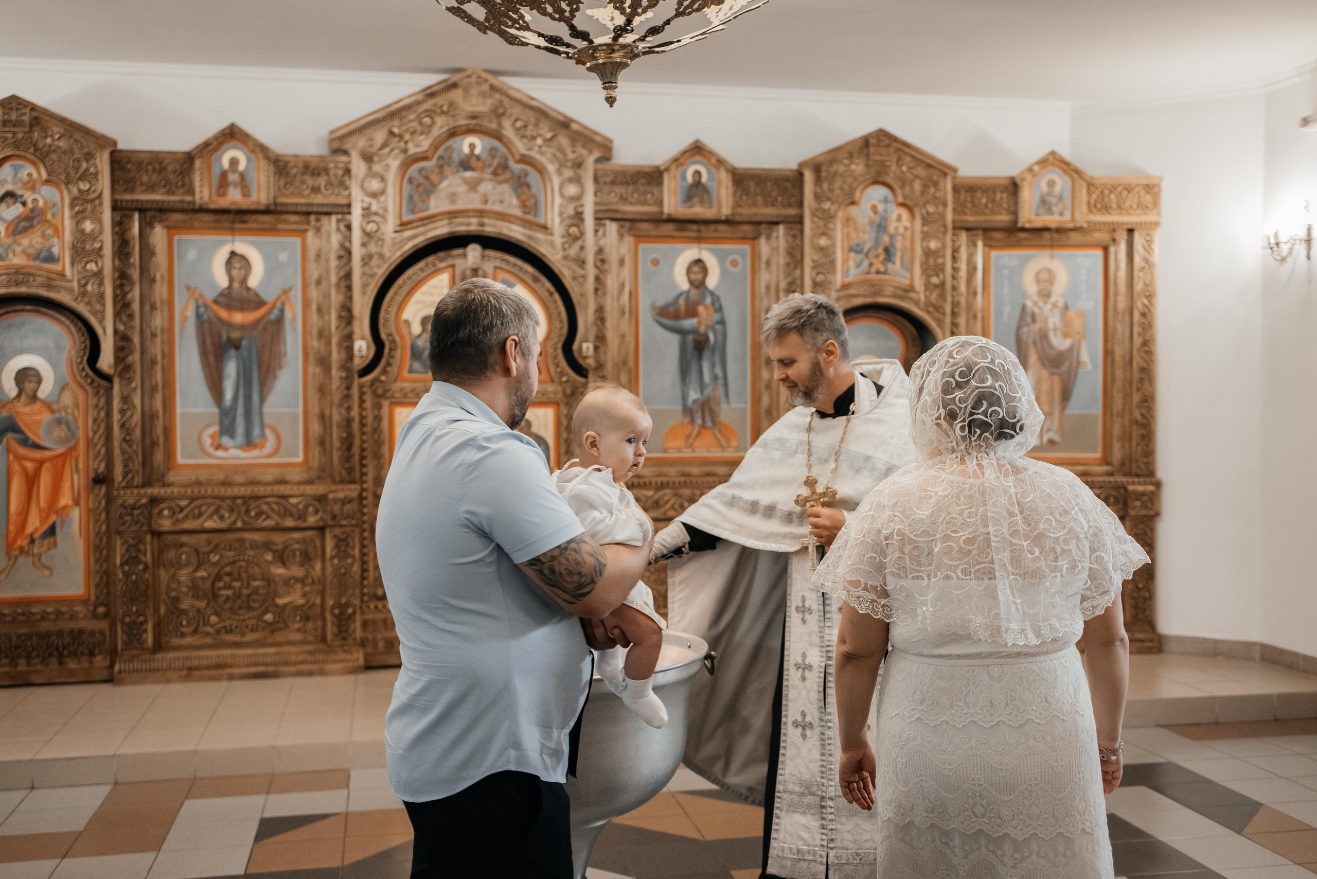 Крещение Ромы. Свадебный и семейный фотограф Яна Стражева. Волгоград, Москва