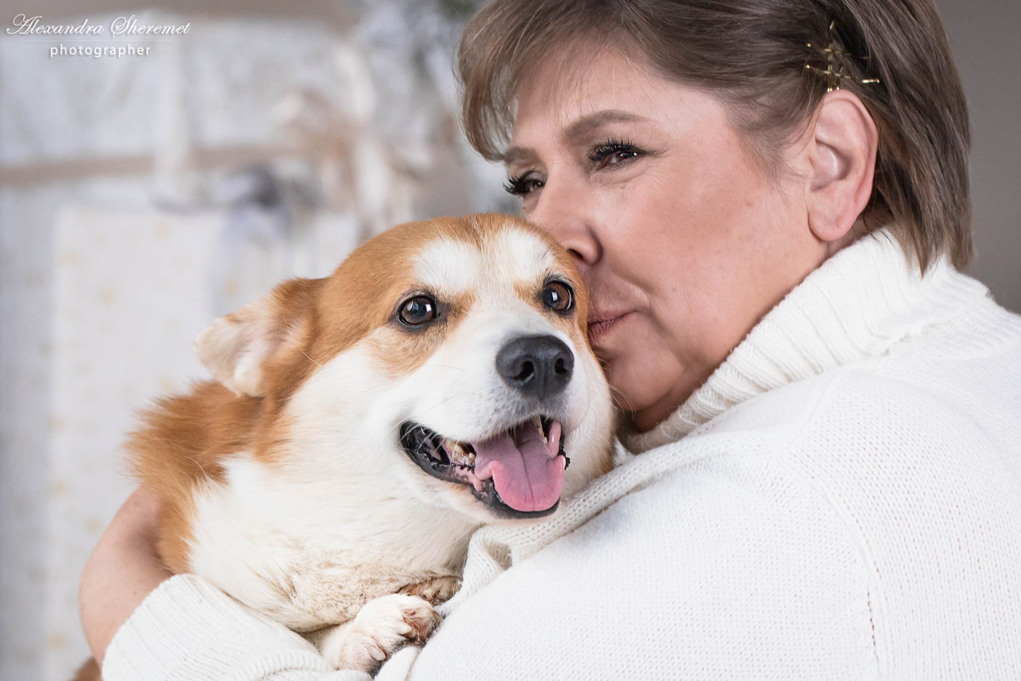 Лена & корги. Фотограф-анималист Александра Шеремет