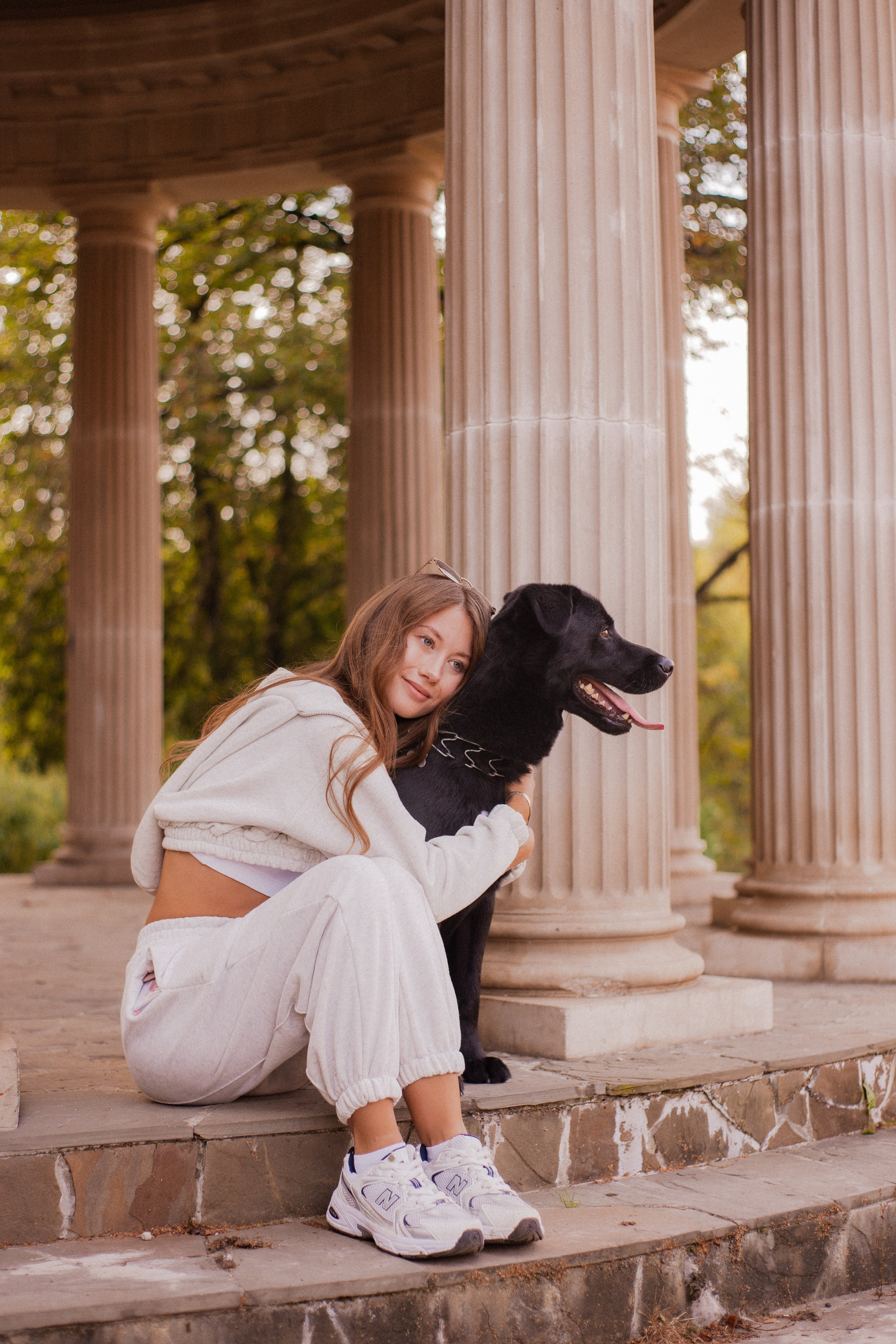 Анна и Лаки. Фотограф-анималист Мария Баркевич | Москва