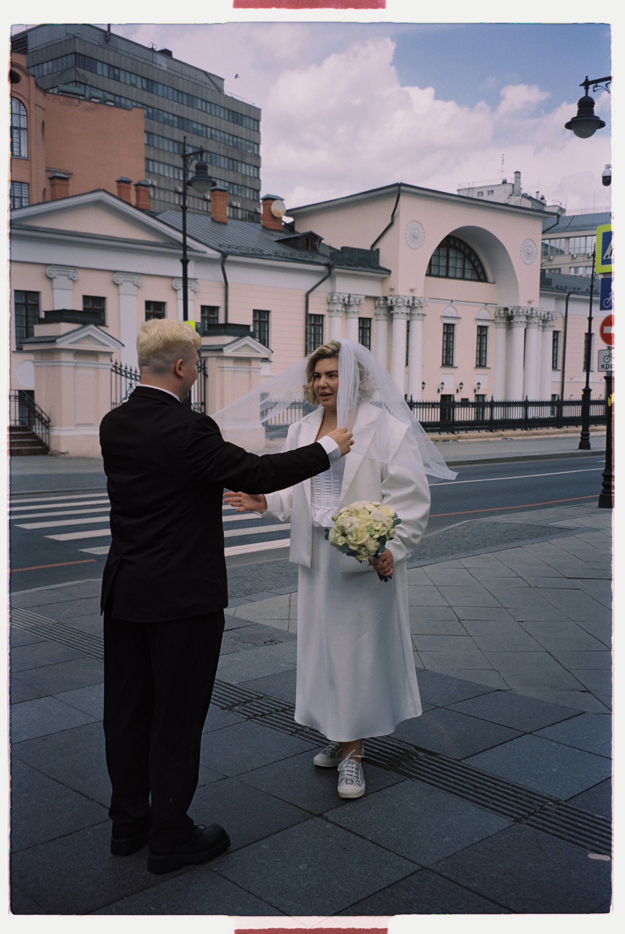 На плёнку (Даша и Лёша). Фотограф в Москве — Евгения Прокопенко